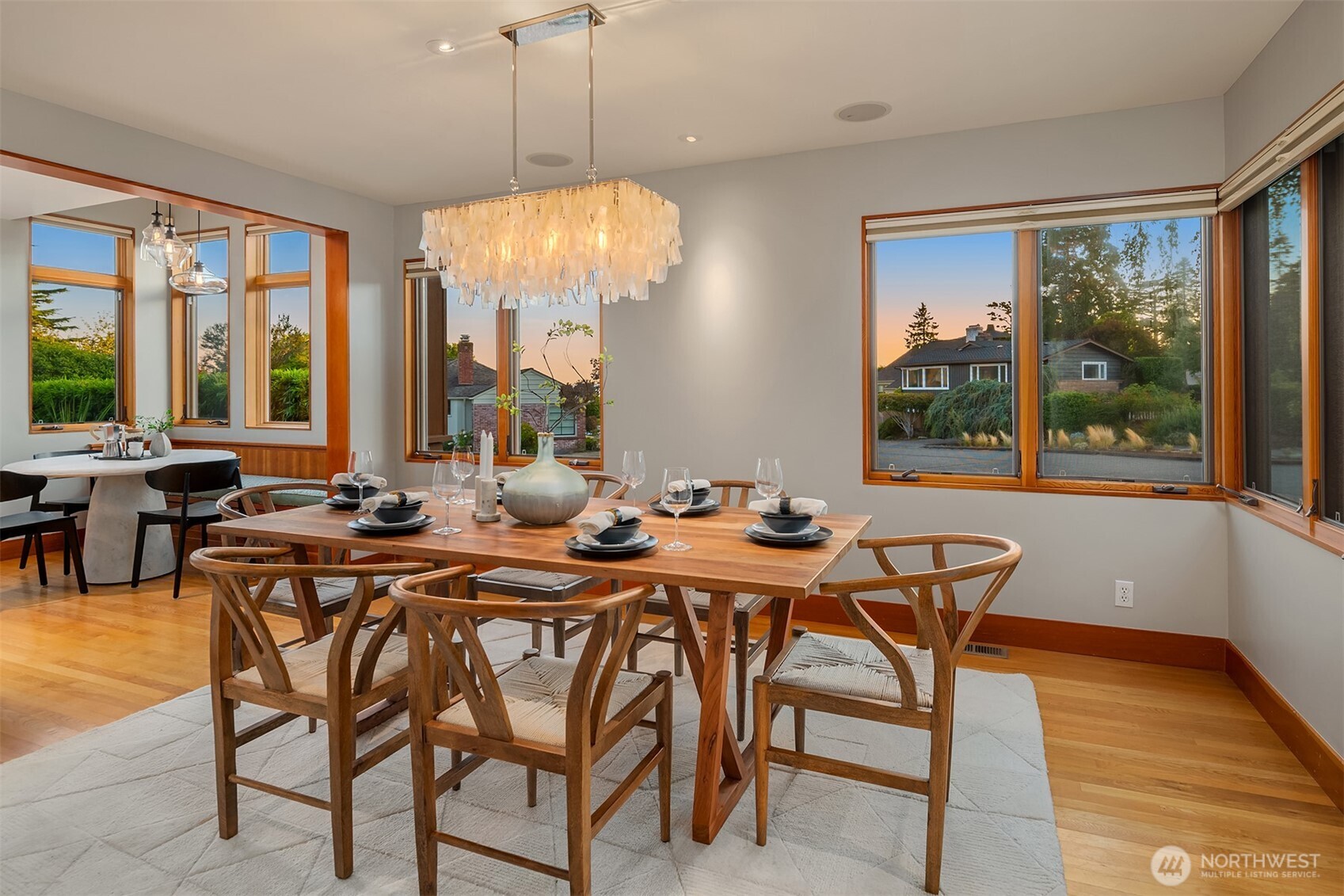 2252 Viewmont Way West Seattle, WA 98199 - Photo 7 of 40 a view of a dining room with furniture window and outside view