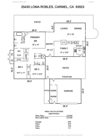 $1,998,000 | 25430 Loma Robles Drive, Carmel, CA 93923