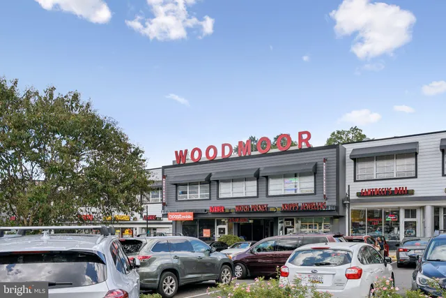 a car parked in front of a store