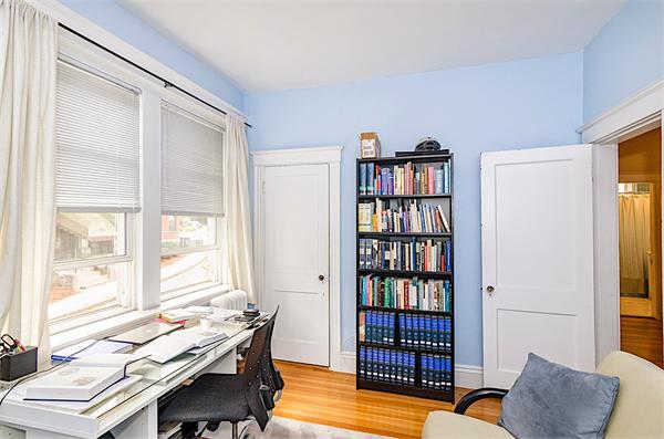 5 Colliston Road, Unit 1 Boston, MA 02135 - Photo 8 of 11 a view of a livingroom with furniture and a window