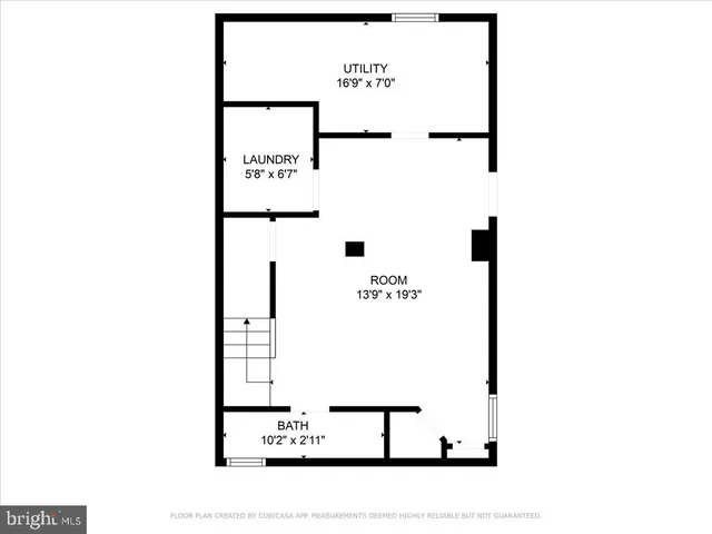 a picture of a bench in front of a door