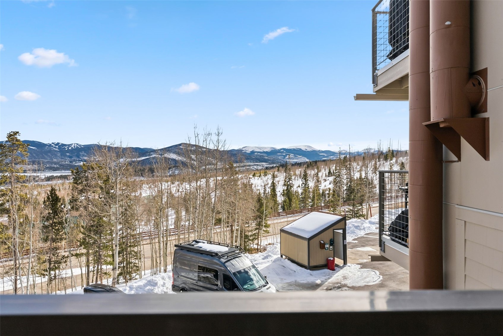7124 Ryan Gulch Road, Unit 204 Wildernest, CO 80498 - Photo 12 of 36 a view of roof deck with furniture