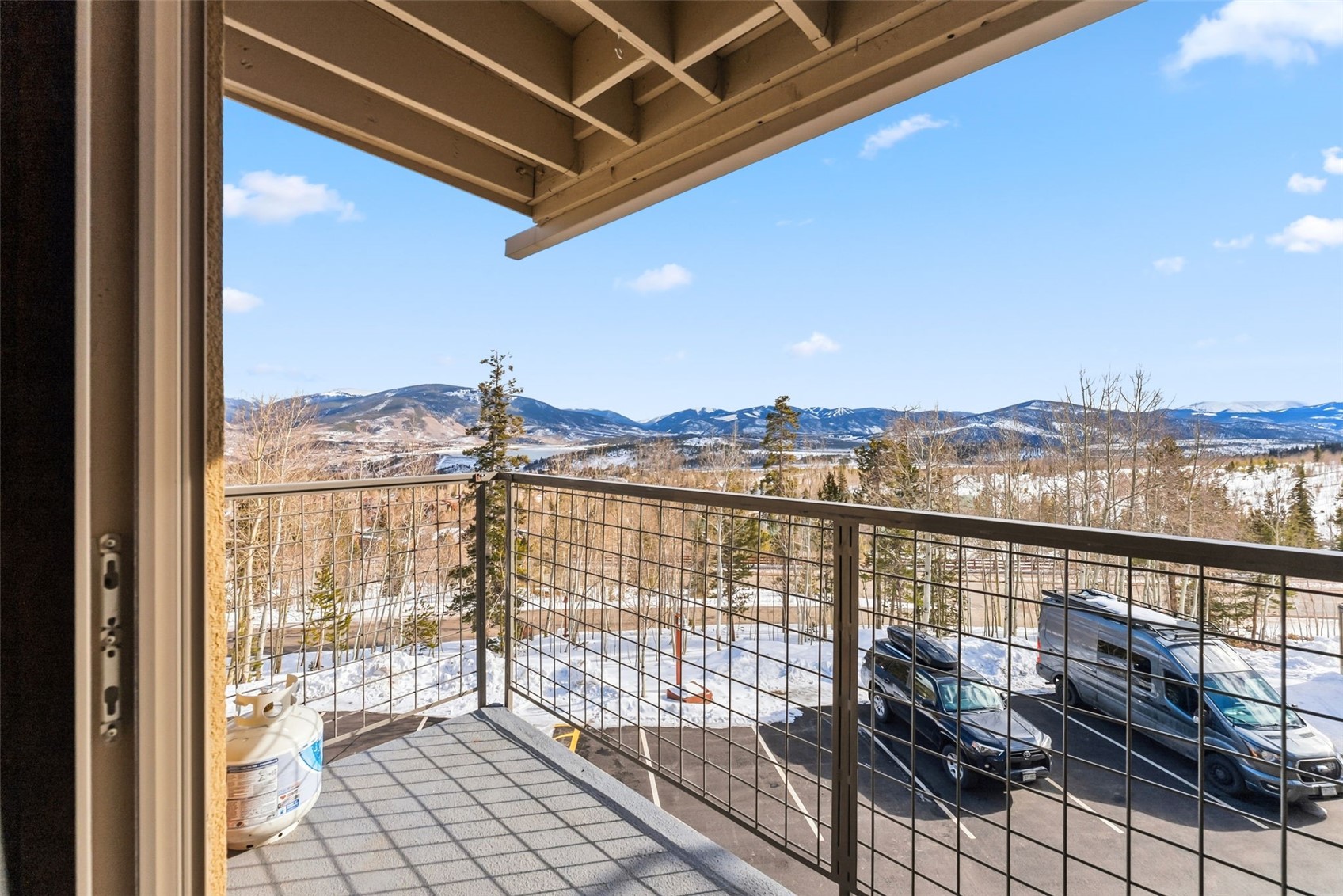 7124 Ryan Gulch Road, Unit 204 Wildernest, CO 80498 - Photo 2 of 36 a view of balcony with city view