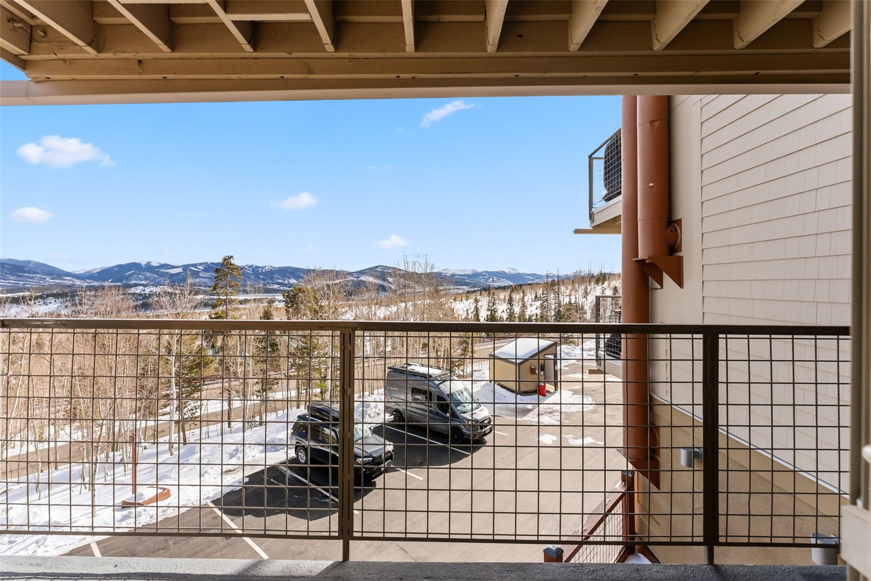 7124 Ryan Gulch Road, Unit 204 Wildernest, CO 80498 - Photo 10 of 36 a view of balcony with city view