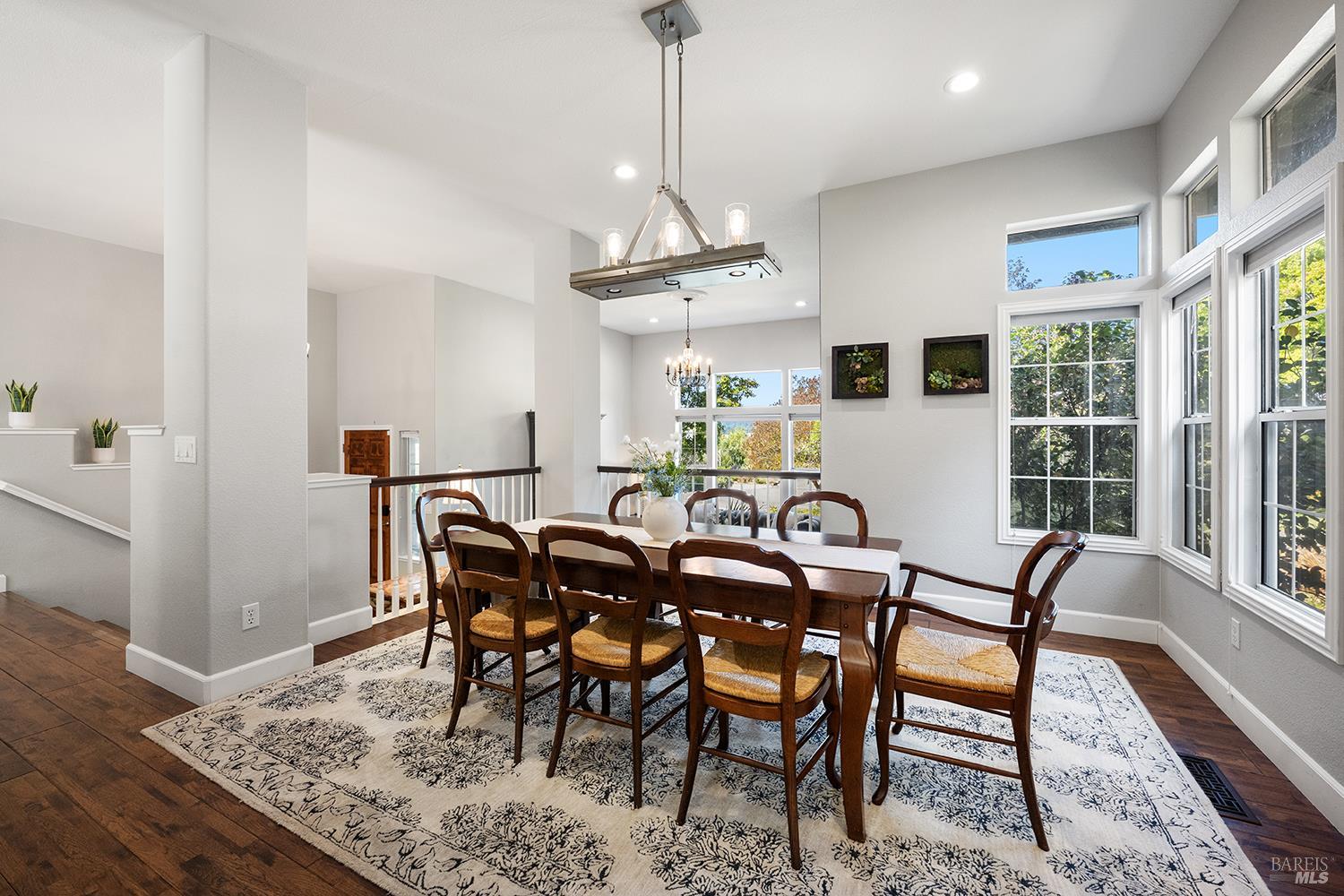 3991 Haven Court Sebastopol, CA 95472 - Photo 11 of 60 a view of a dining room with furniture window and wooden floor