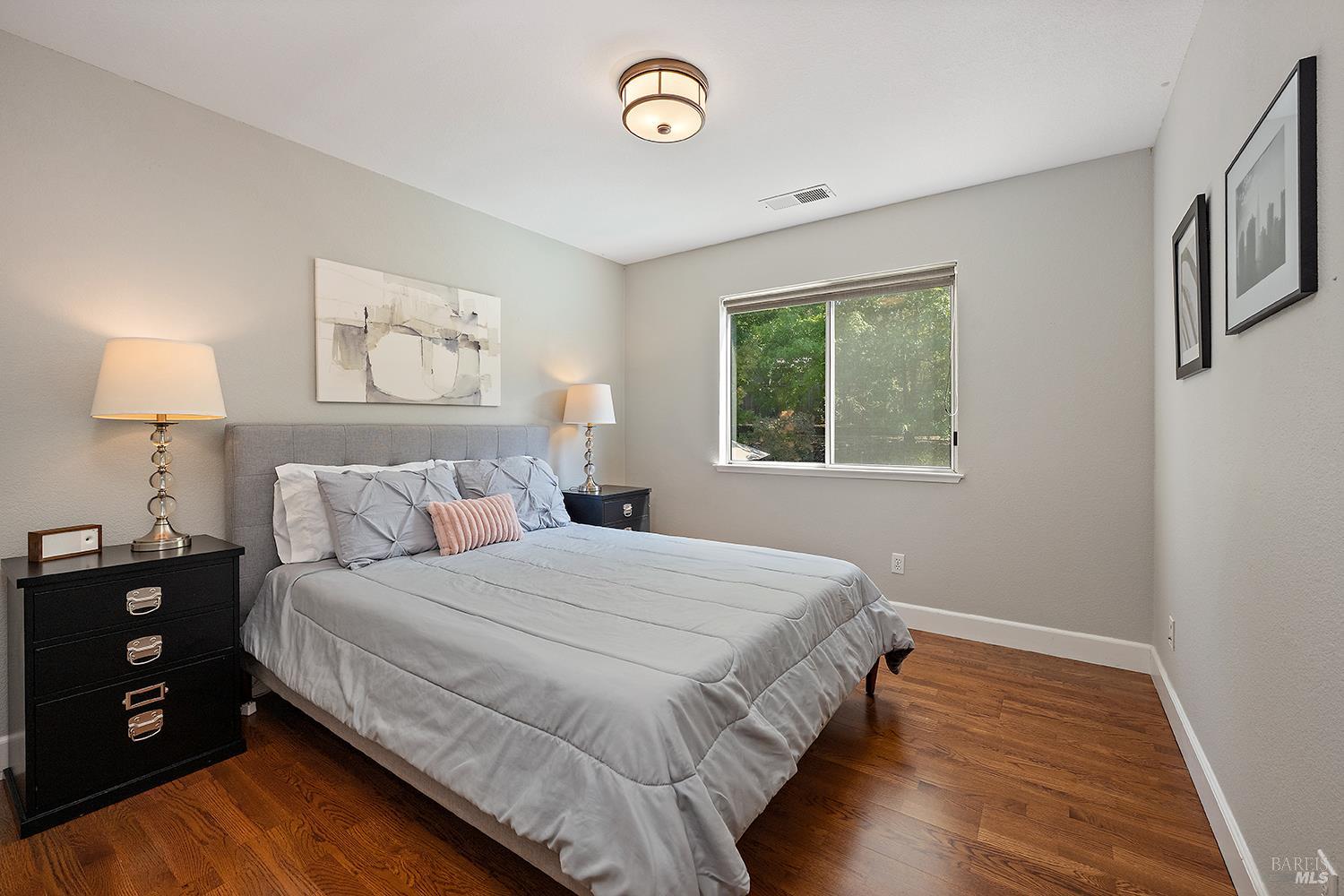 3991 Haven Court Sebastopol, CA 95472 - Photo 21 of 60 a bedroom with a bed and a window