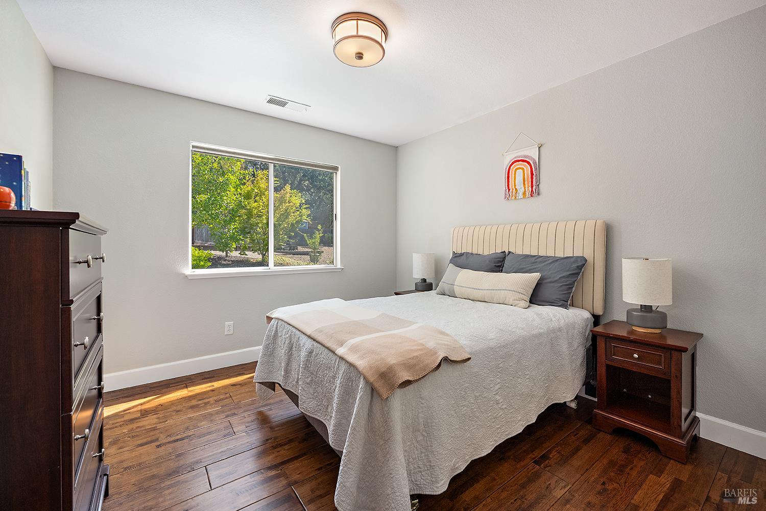 3991 Haven Court Sebastopol, CA 95472 - Photo 22 of 60 a bedroom with a bed and a closet
