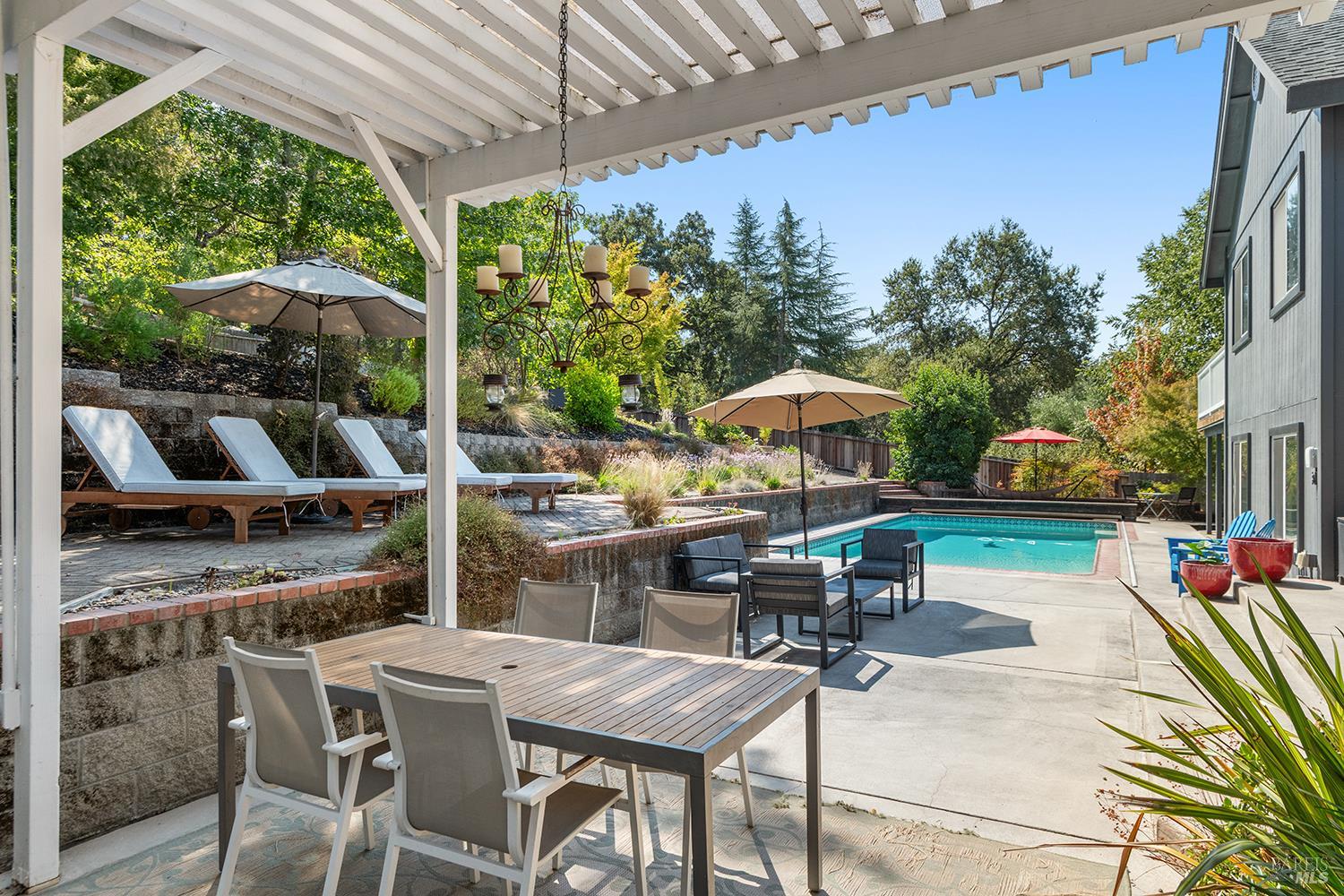 3991 Haven Court Sebastopol, CA 95472 - Photo 42 of 60 a view of an outdoor sitting area