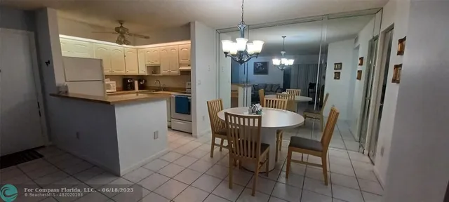 a kitchen with stainless steel appliances kitchen island granite countertop furniture and a refrigerator