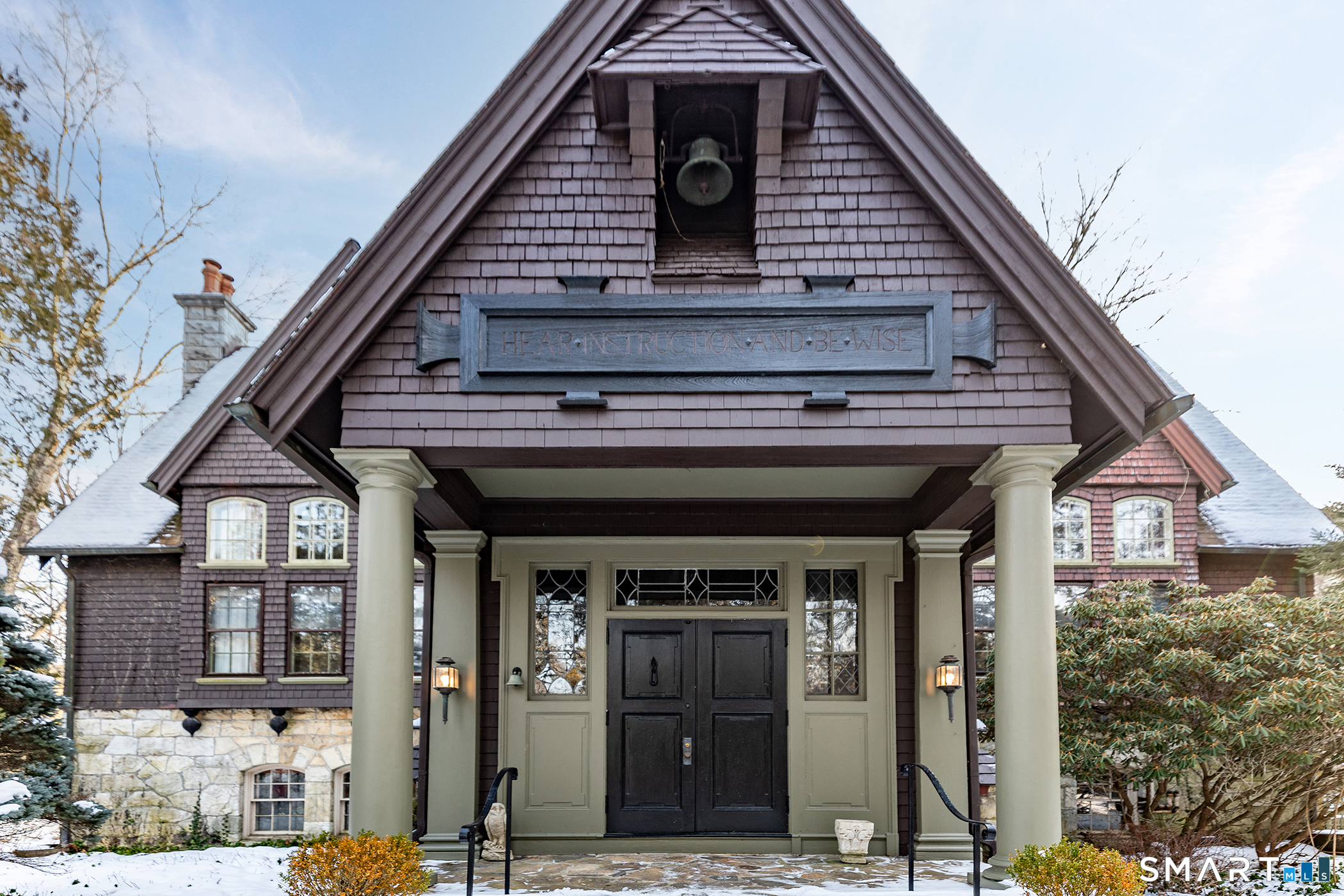 552 Twin Lakes Road Salisbury, CT 06068 - Photo 24 of 31 a view of a house with entrance gate