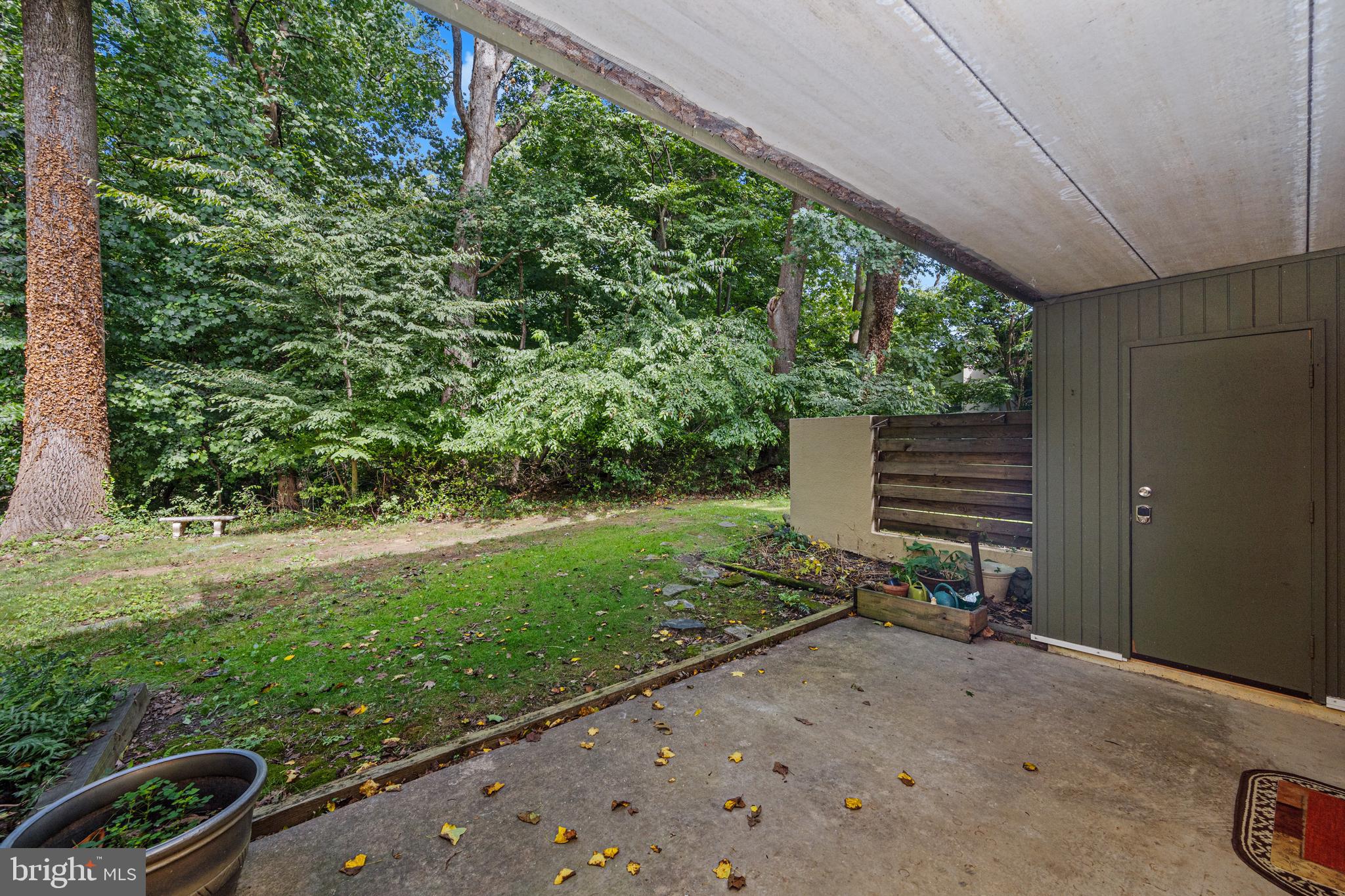 5653 Harpers Farm Road, Unit B Columbia, MD 21044 - Photo 28 of 29 Woods behind