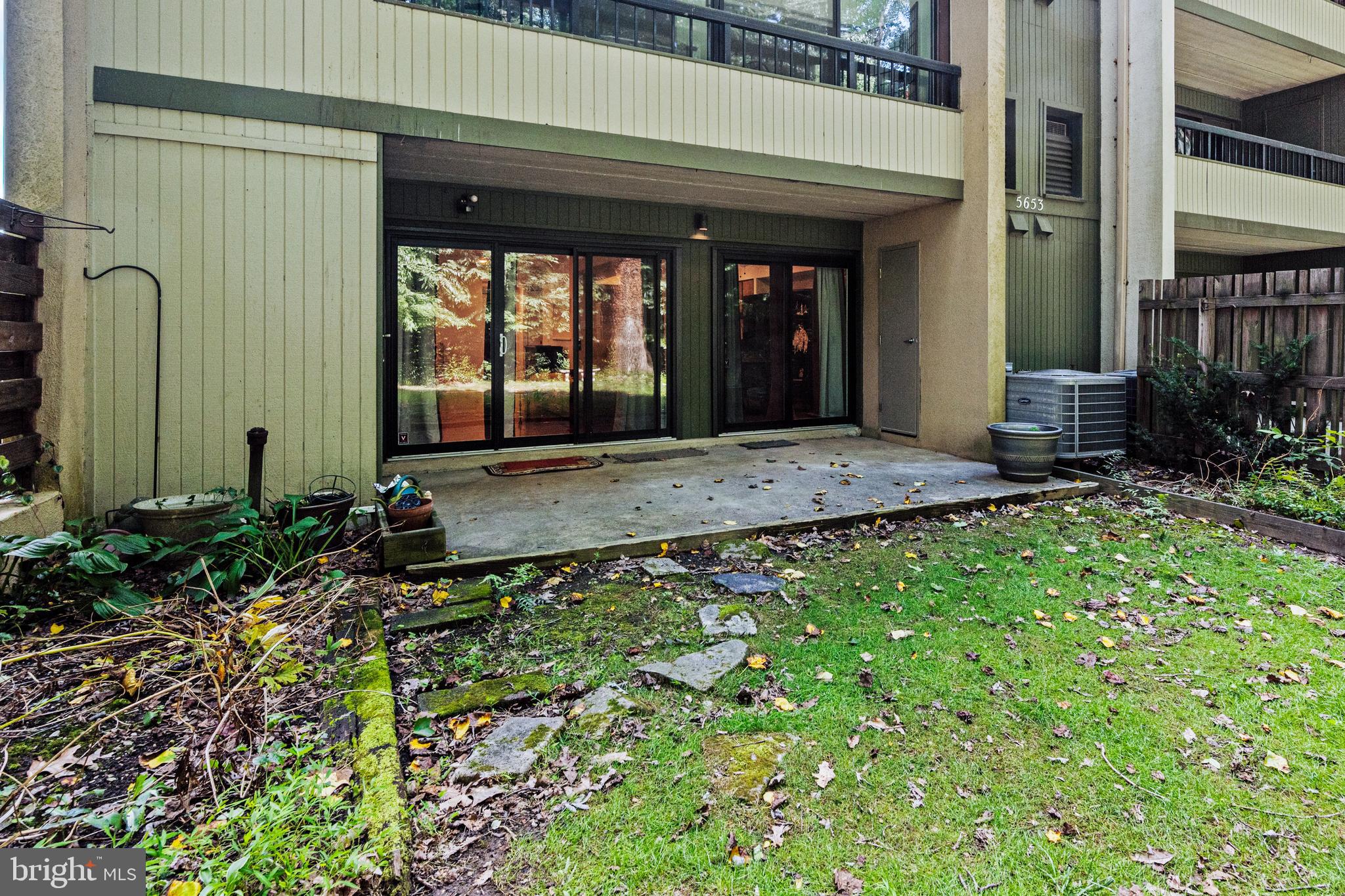 5653 Harpers Farm Road, Unit B Columbia, MD 21044 - Photo 29 of 29 Patio with storage room