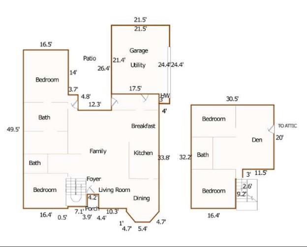 545 Rothschild Lane Murphy, TX 75094 - Photo 27 of 27 Layout of the house.