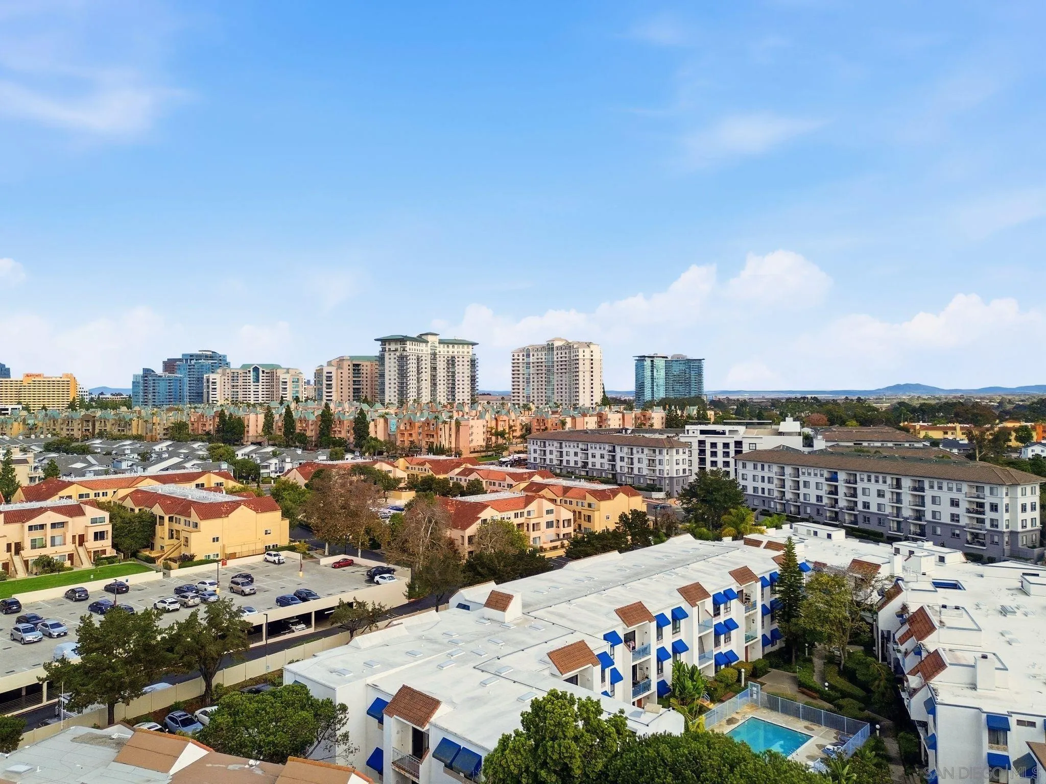 8310 Regents Road, Unit 1E San Diego, CA 92122 - Photo 27 of 28 a view of city and patio