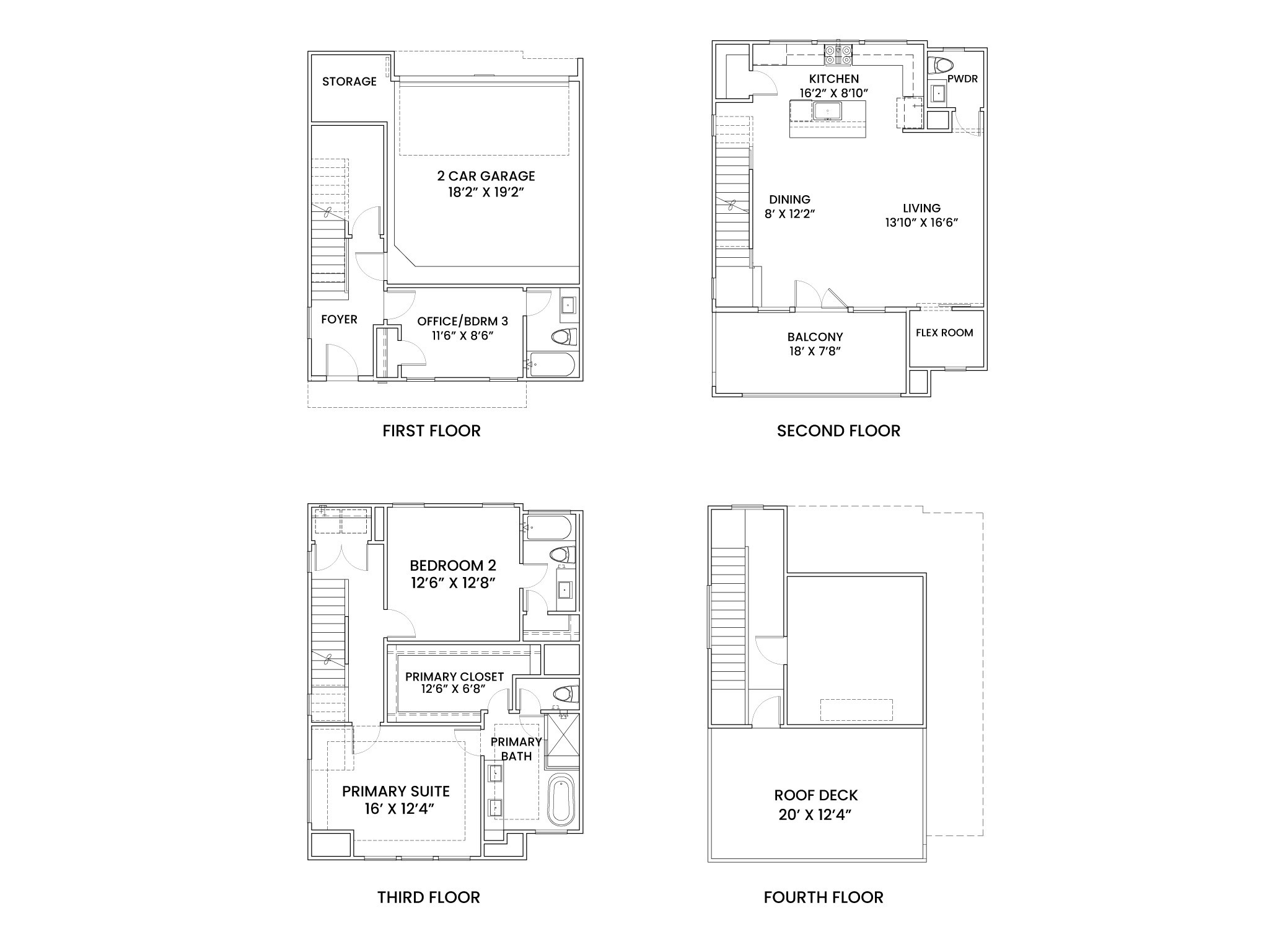 2214 Dennis Street Houston, TX 77004 - Photo 33 of 33 Floorplan
