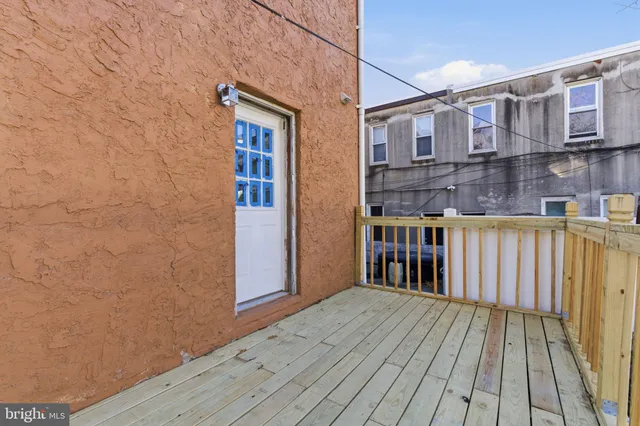 a view of a house with wooden floor