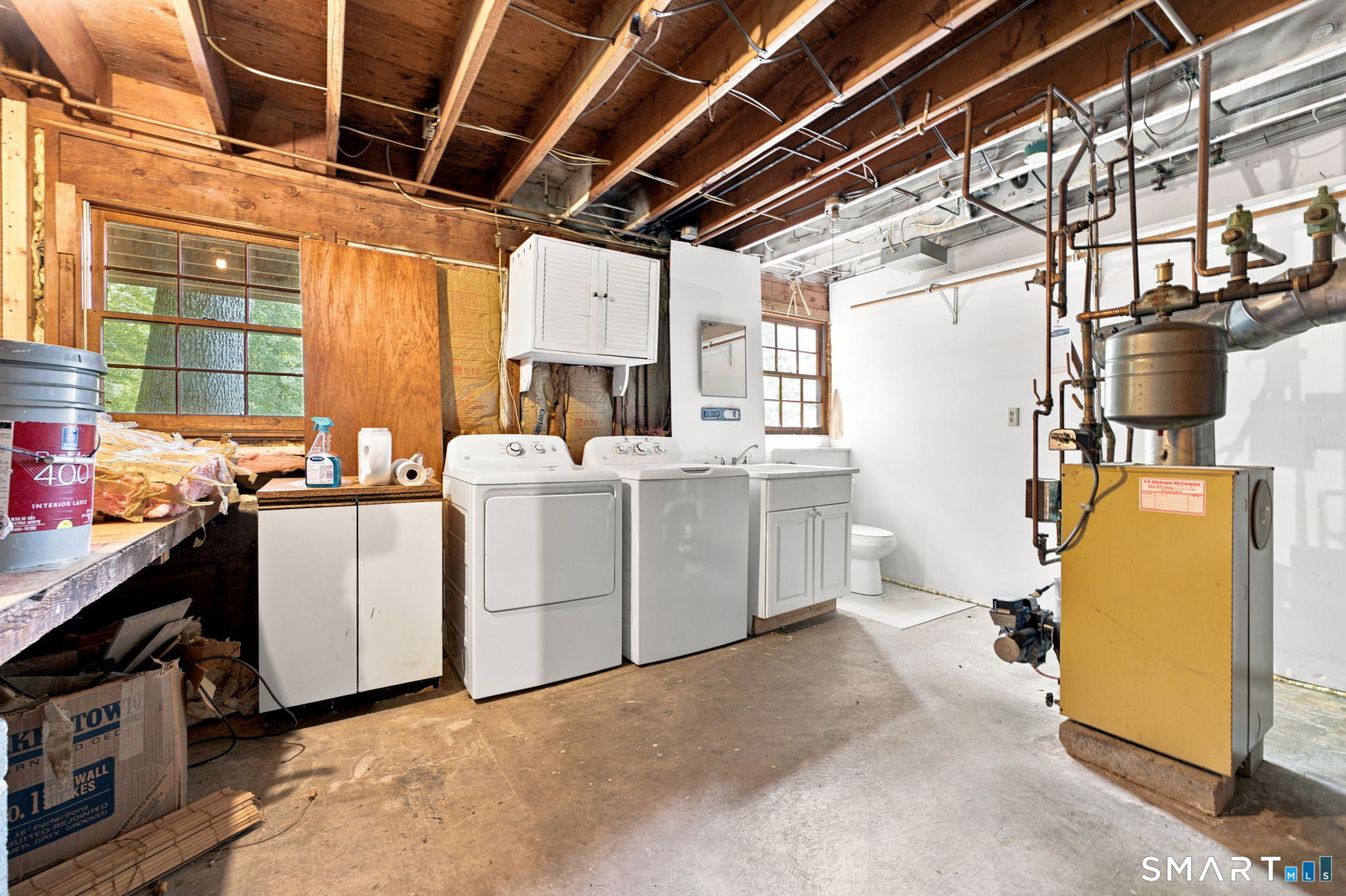 448 Mixville Road Cheshire, CT 06410 - Photo 22 of 32 a utility room with dryer and washer