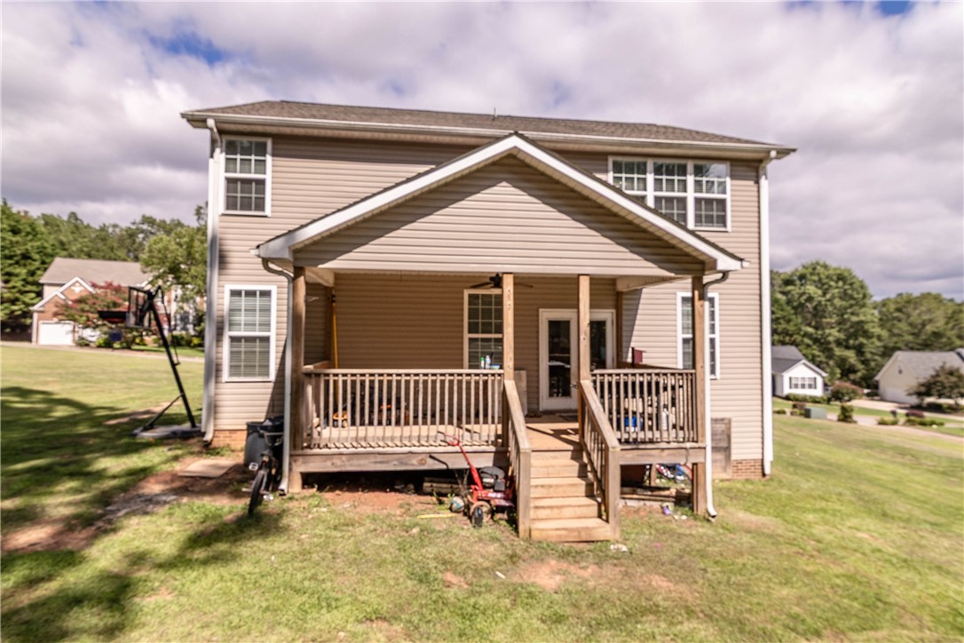129 Saddlebrook Avenue Pickens, SC 29671 - Photo 5 of 38 Covered Back Porch