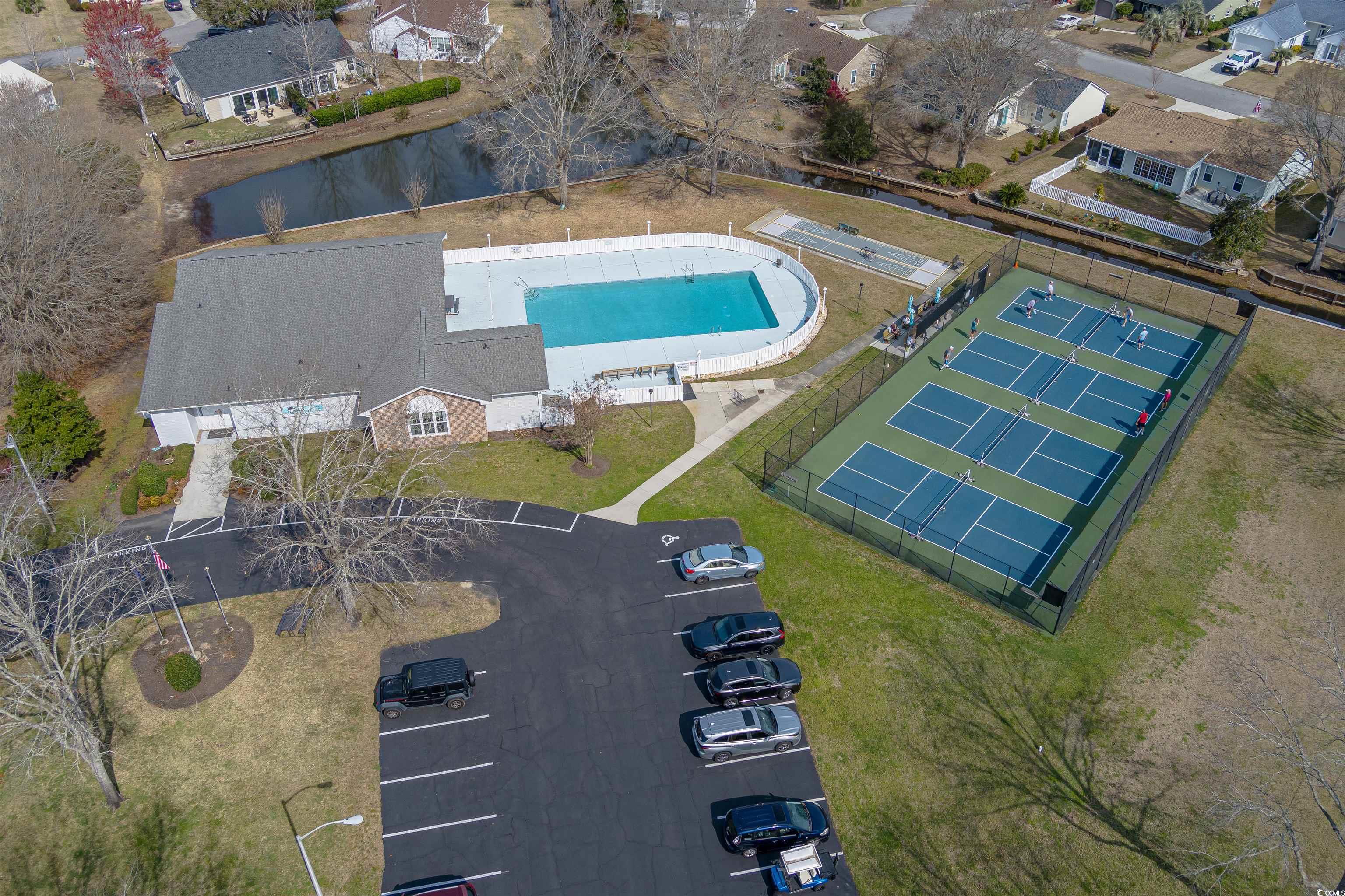 675 Bluebird Lane Murrells Inlet, SC 29576 - Photo 36 of 40 Drone / aerial view with a water view