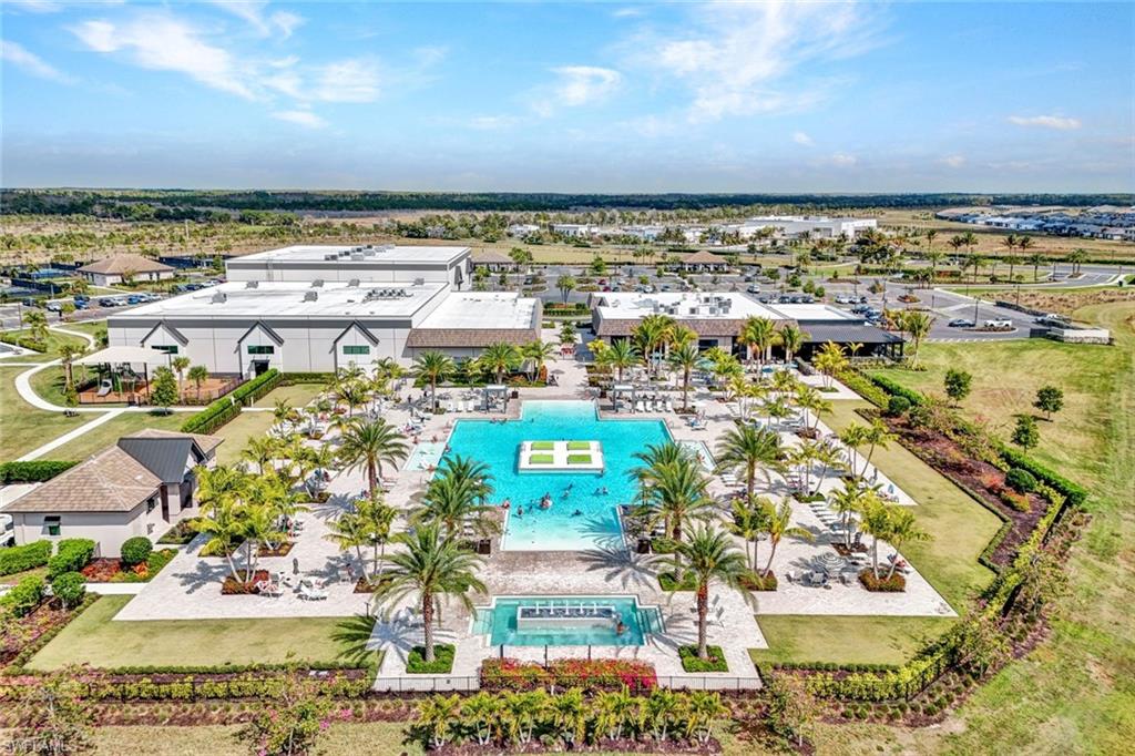18298 Ridgeline Drive Estero, FL 33928 - Photo 46 of 49 Aerial view of a pool
