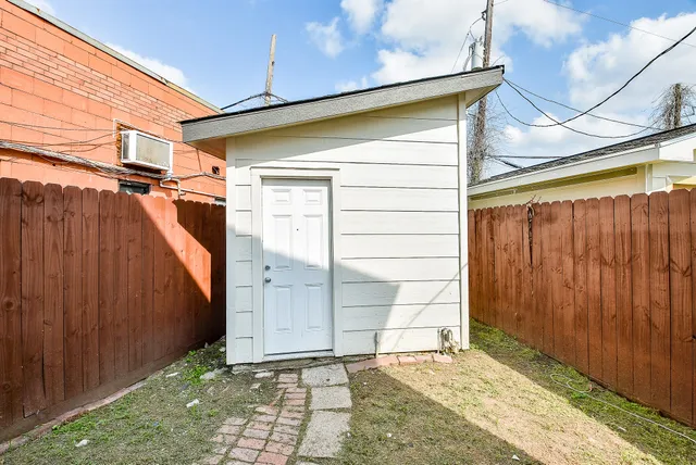 a view of front door