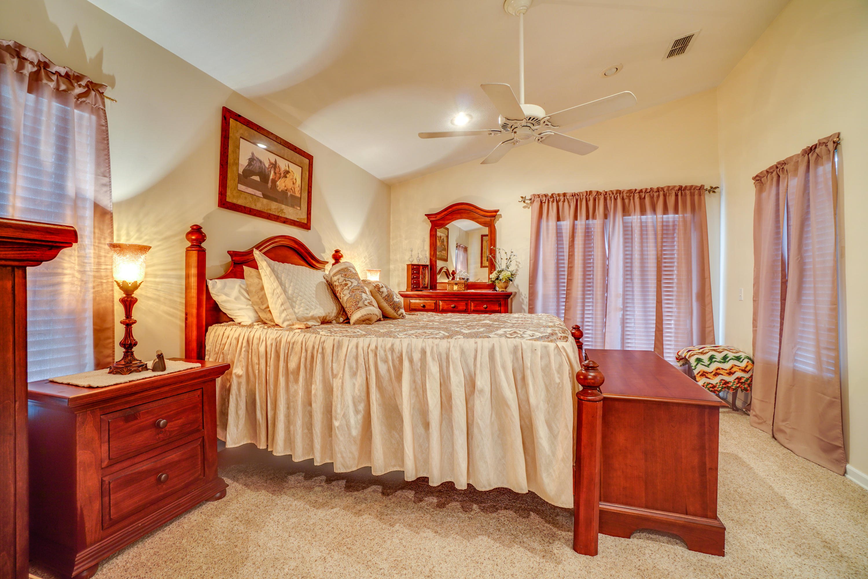 1940 Eldridge Road Cottondale, FL 32431 - Photo 29 of 42 a bedroom with furniture and a closet
