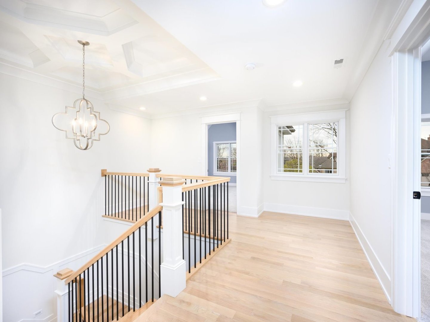 570 Parkside Avenue Elmhurst, IL 60126 - Photo 13 of 22 a view of a room with wooden floor and windows