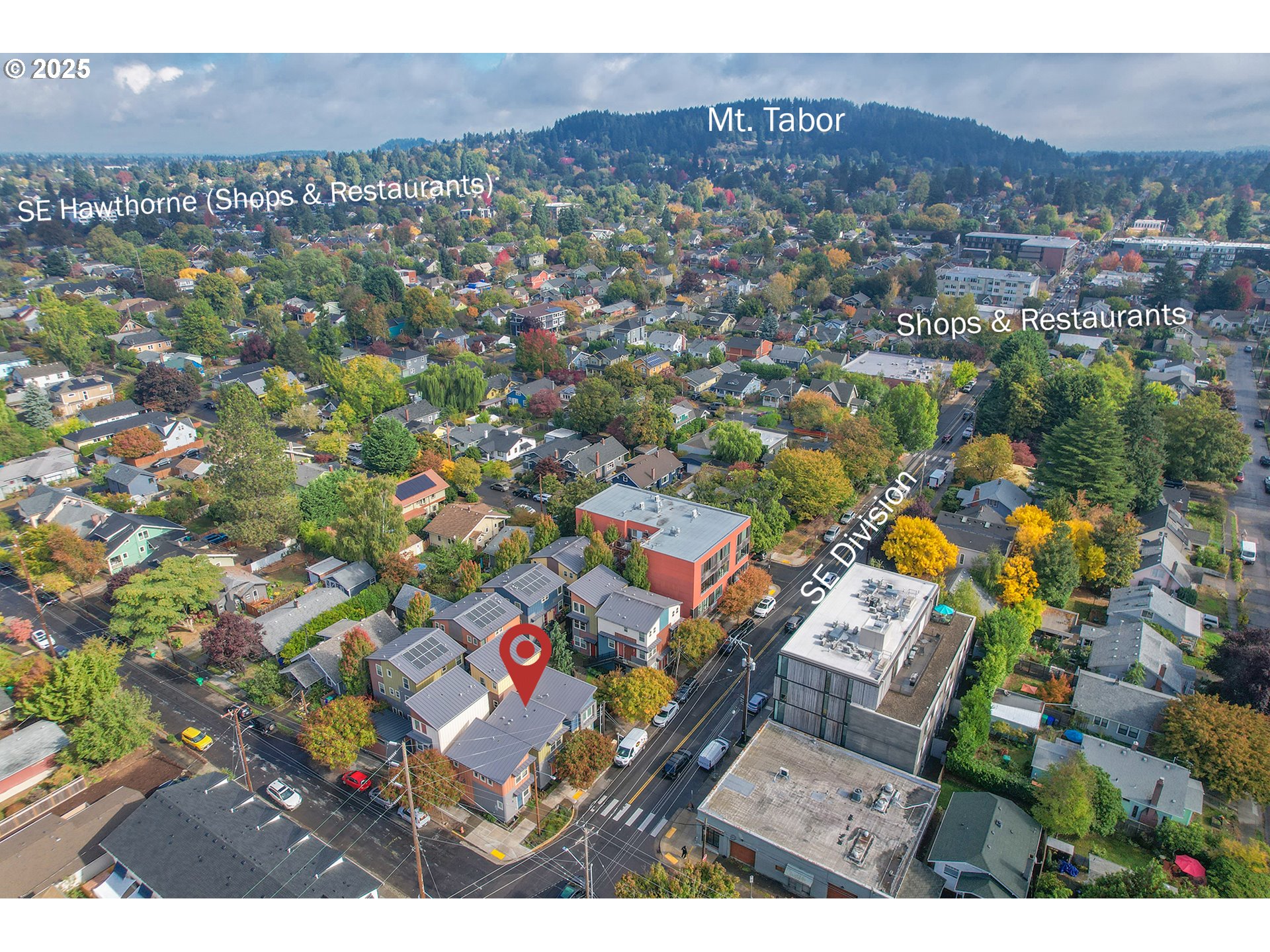 4303 Southeast Division Street Portland, OR 97206 - Photo 31 of 40 a view of city and mountain