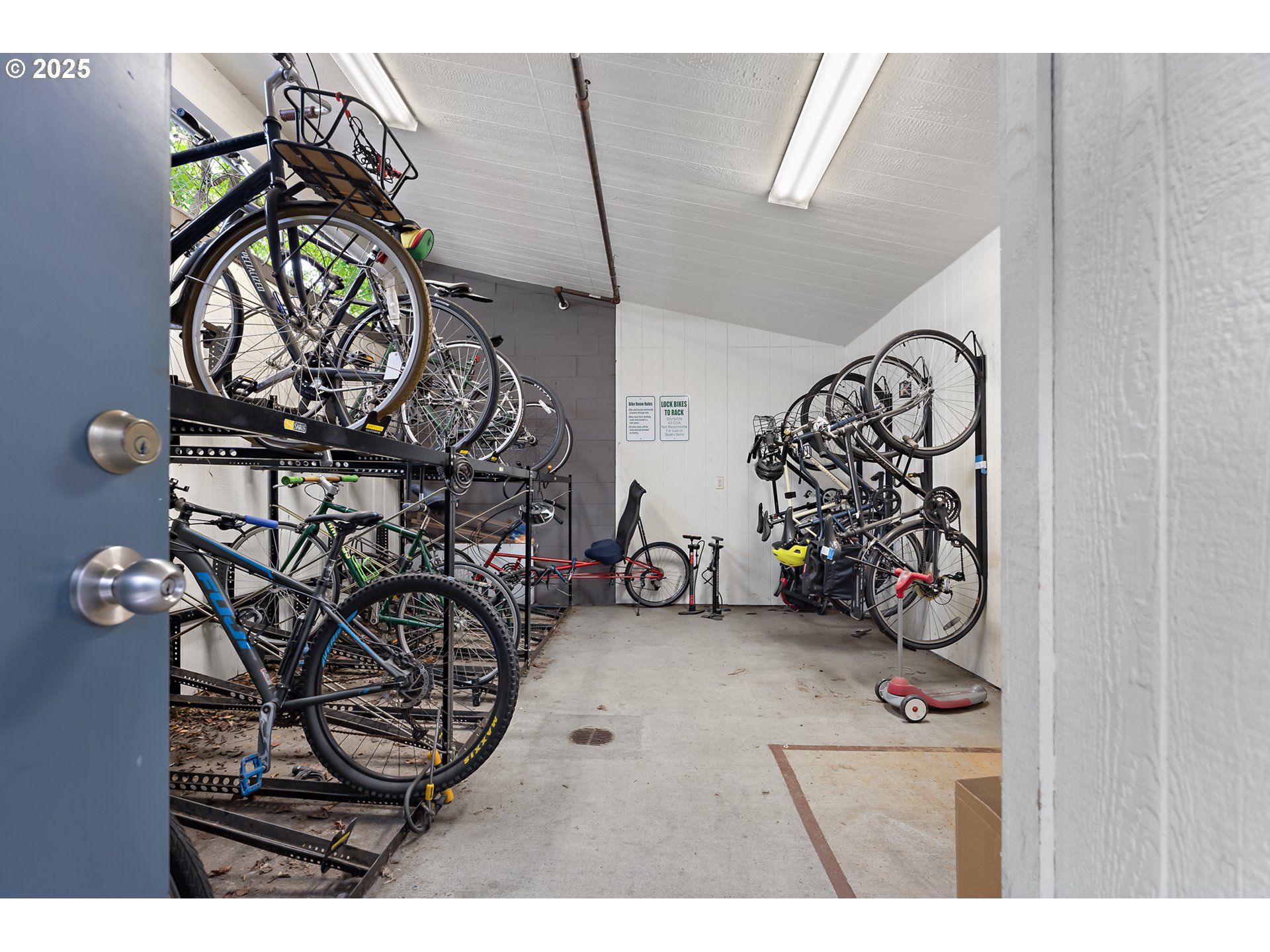 4303 Southeast Division Street Portland, OR 97206 - Photo 35 of 40 a view of a bike storage and utility room