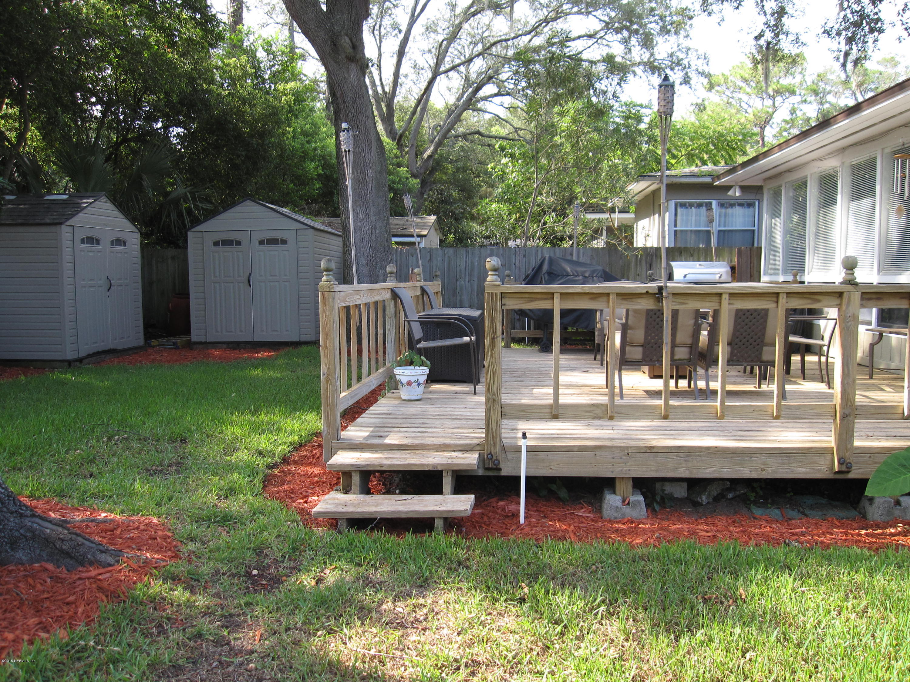 6416 Wesleyan Road Jacksonville, FL 32217 - Photo 30 of 35 front view of house with a yard