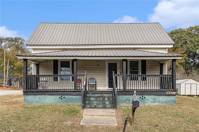 front view of a house