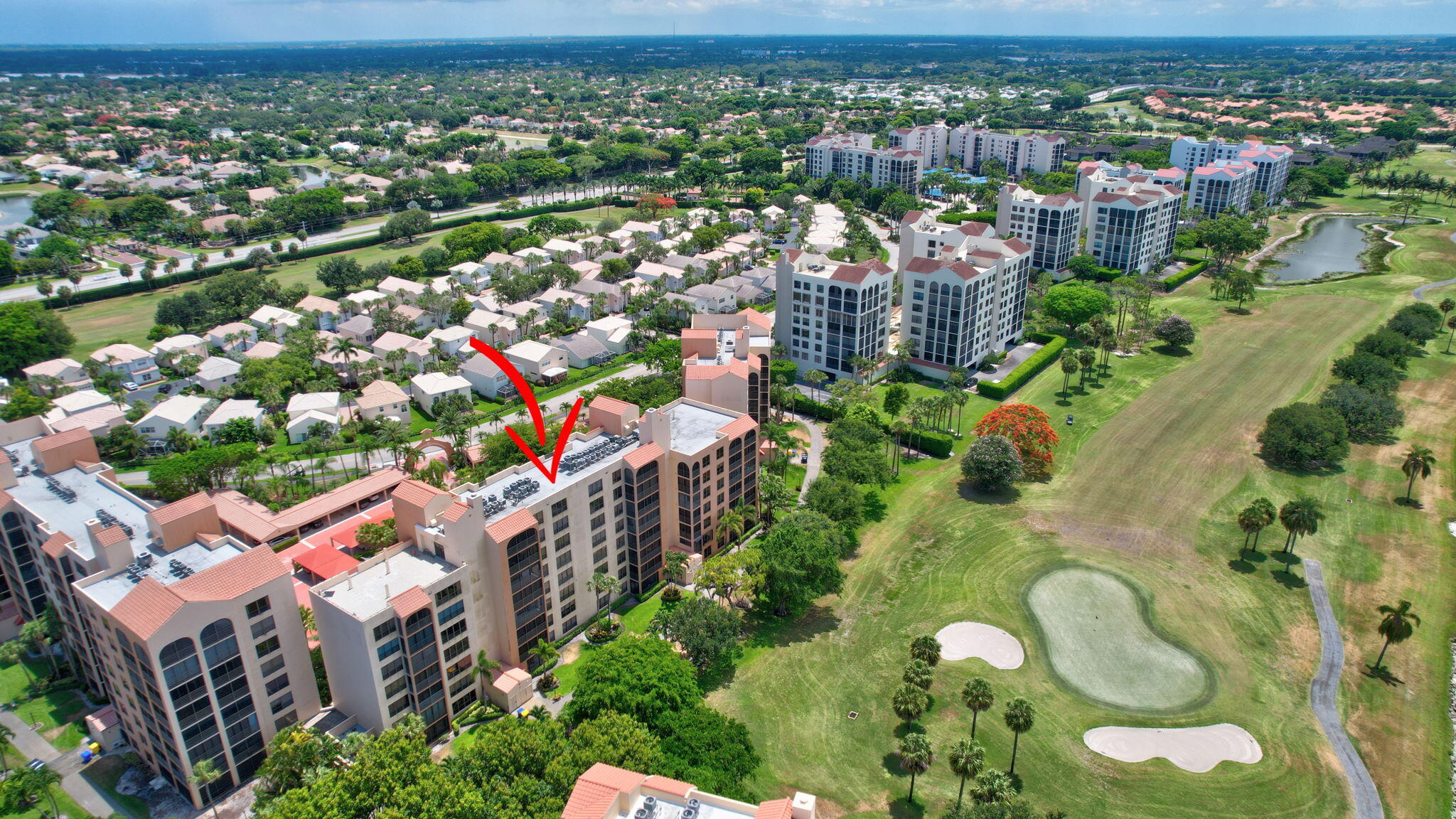 7217 Promenade Drive, Unit 502 Boca Raton, FL 33433 - Photo 34 of 46 Aerial