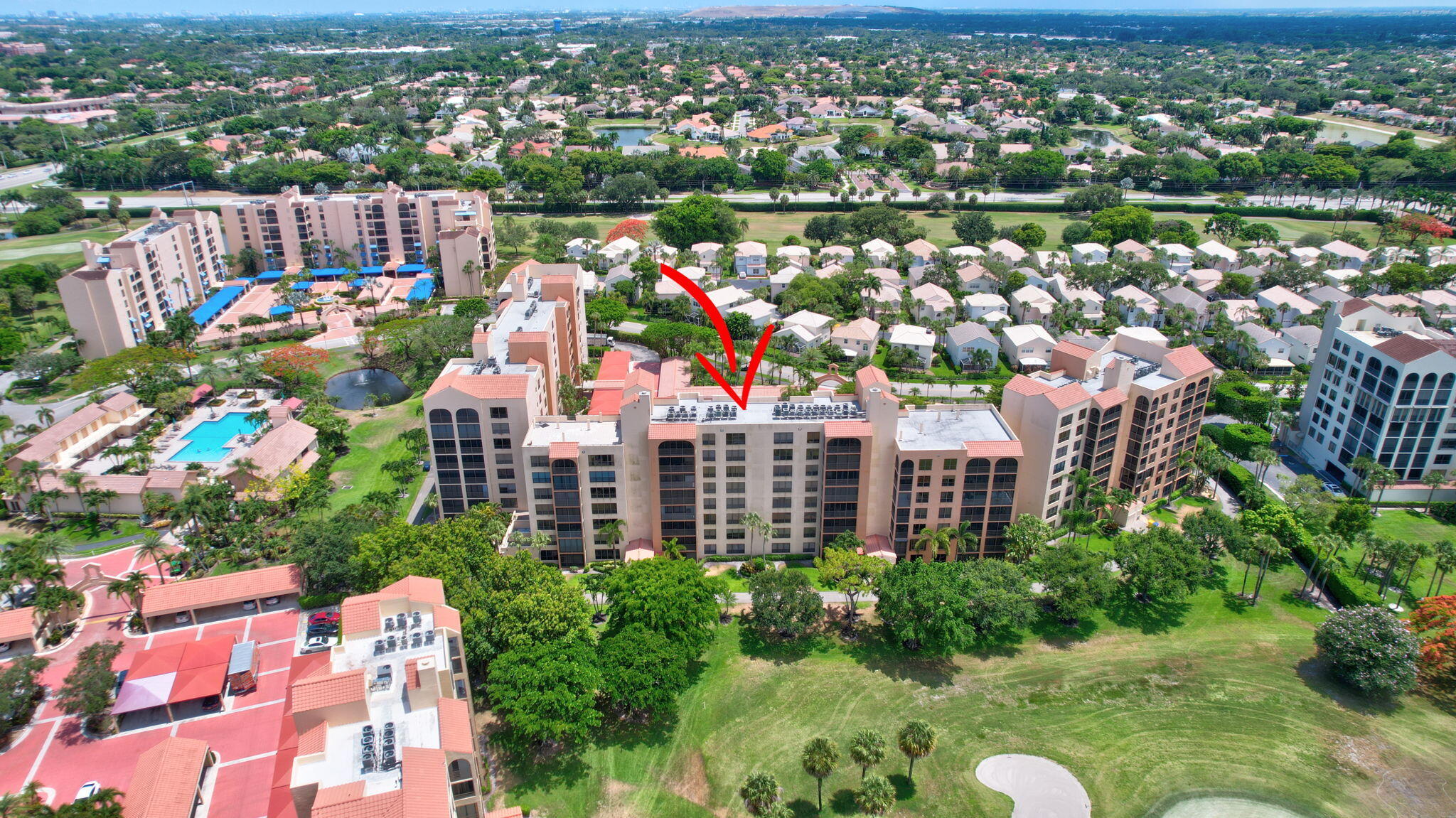 7217 Promenade Drive, Unit 502 Boca Raton, FL 33433 - Photo 35 of 46 Aerial