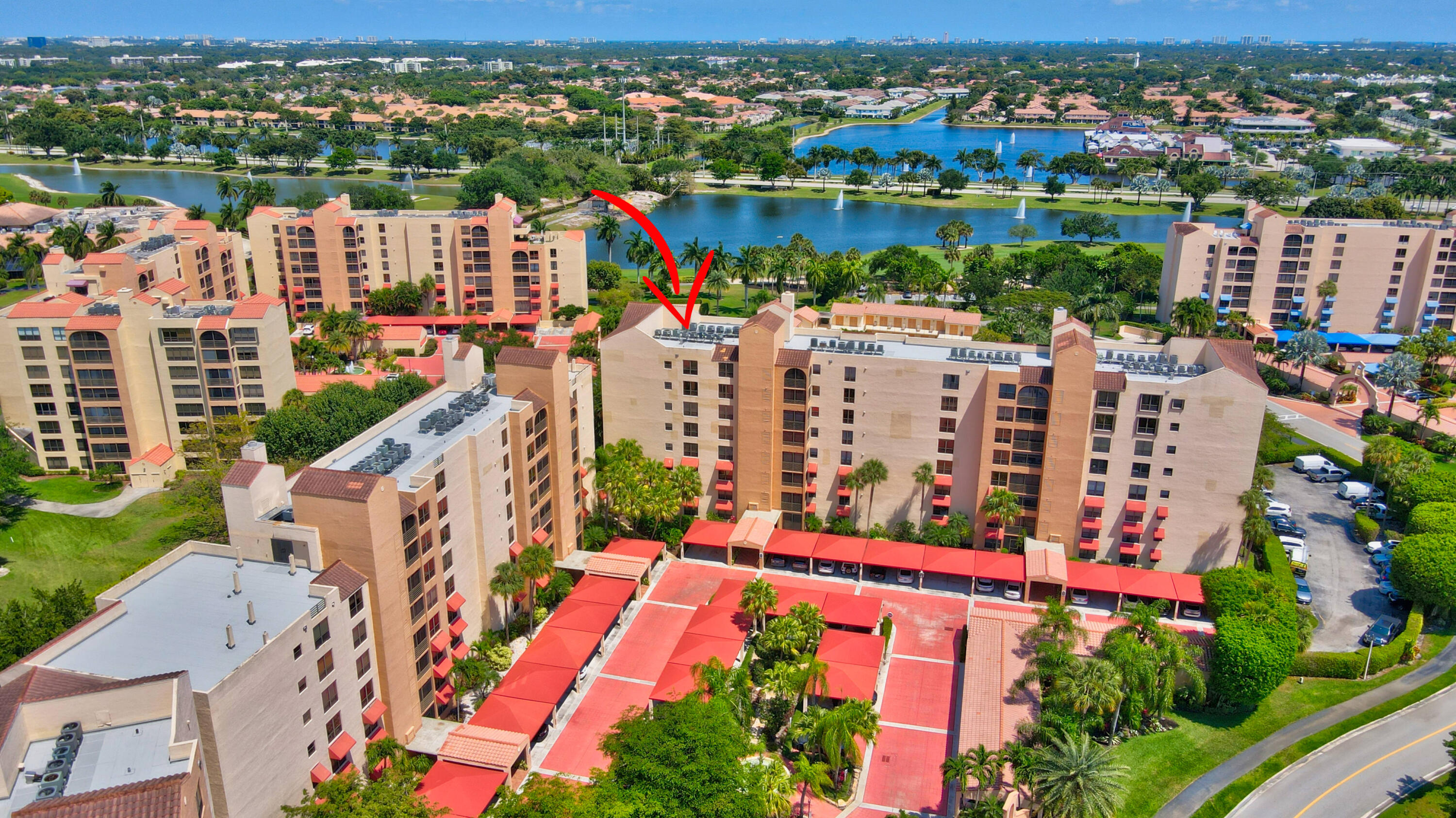 7217 Promenade Drive, Unit 502 Boca Raton, FL 33433 - Photo 45 of 46 Aerial