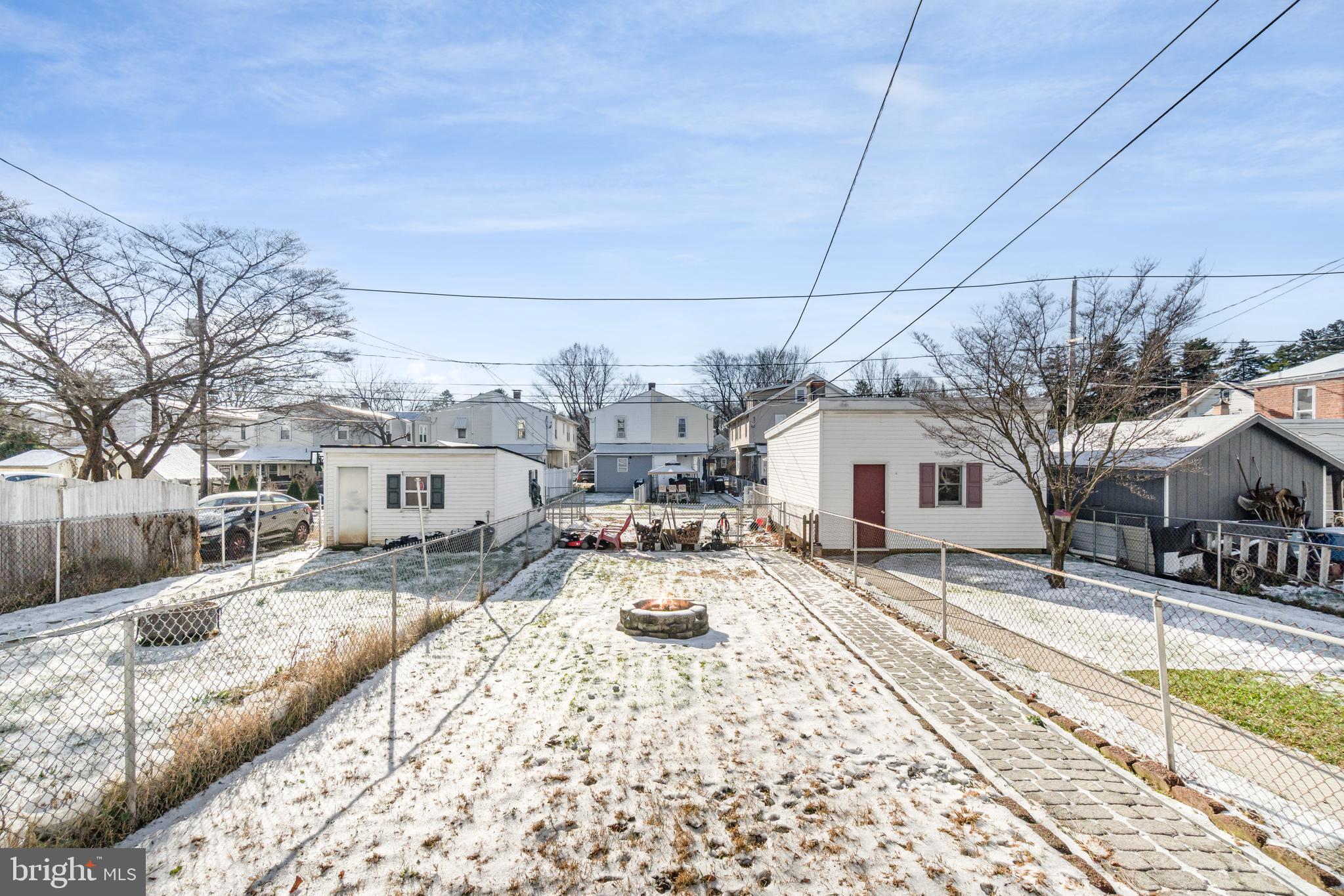 2246 Reading Avenue Reading, PA 19609 - Photo 24 of 27 a view of a house with a yard covered in snow