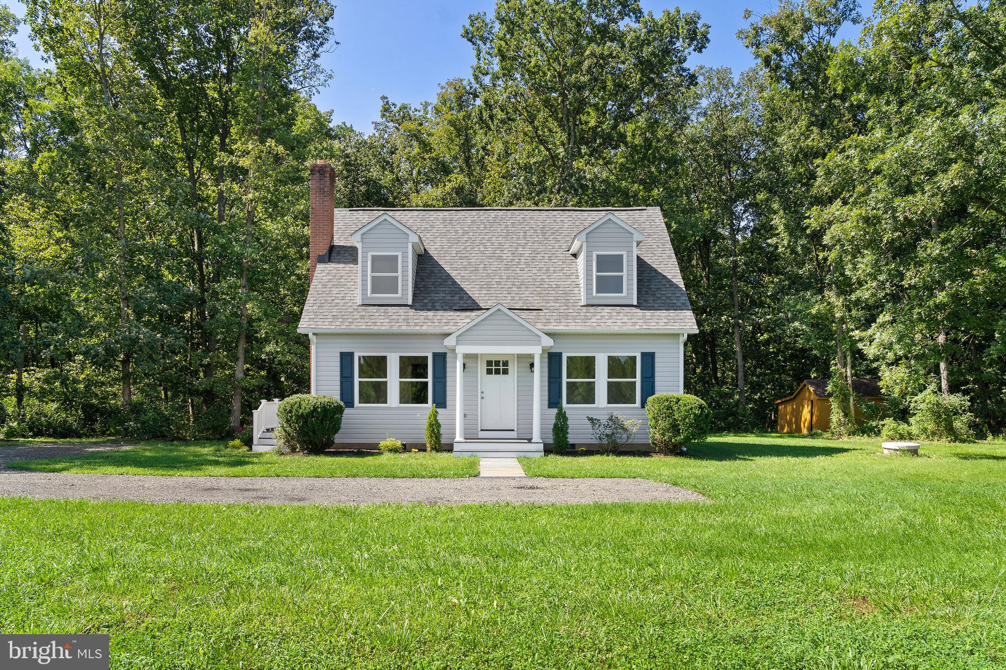 4338 Catlett Road Midland, VA 22728 - Photo 4 of 41 Front of Home Offers a Portico Porch