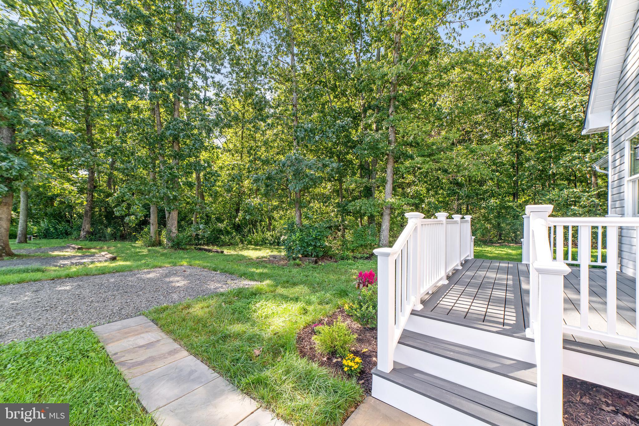 4338 Catlett Road Midland, VA 22728 - Photo 36 of 41 Custom Deck Leads to Parking