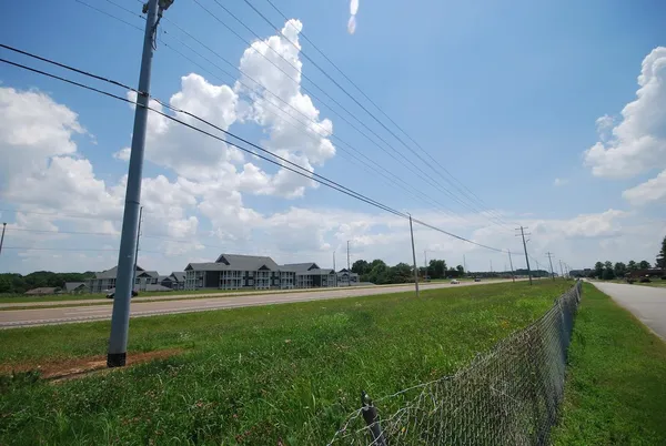 a view of a big yard