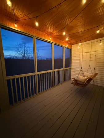 a view of deck with wooden floor and outdoor space