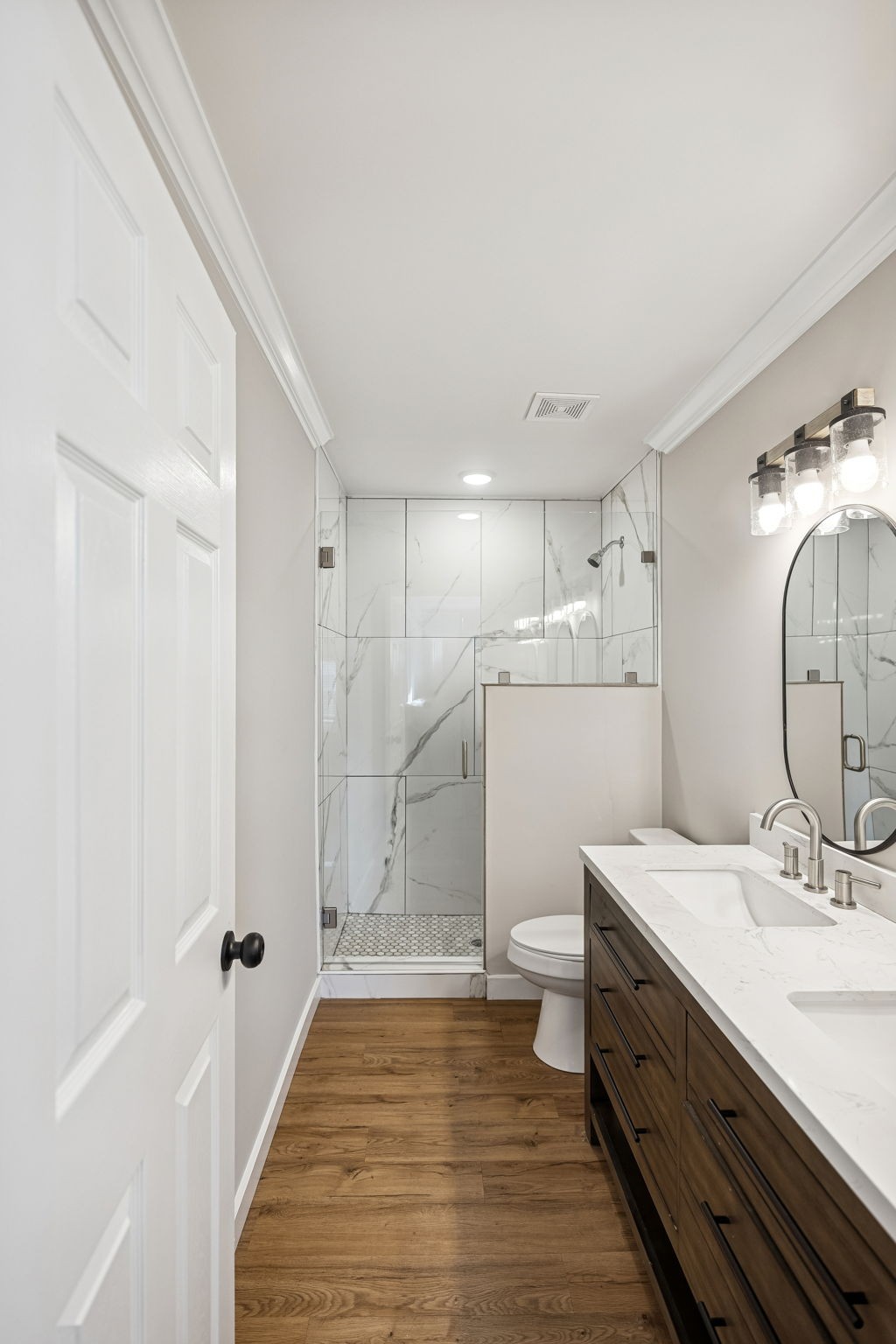 3770 Penile Hill Road Decherd, TN 37324 - Photo 10 of 32 a bathroom with a sink a toilet and shower