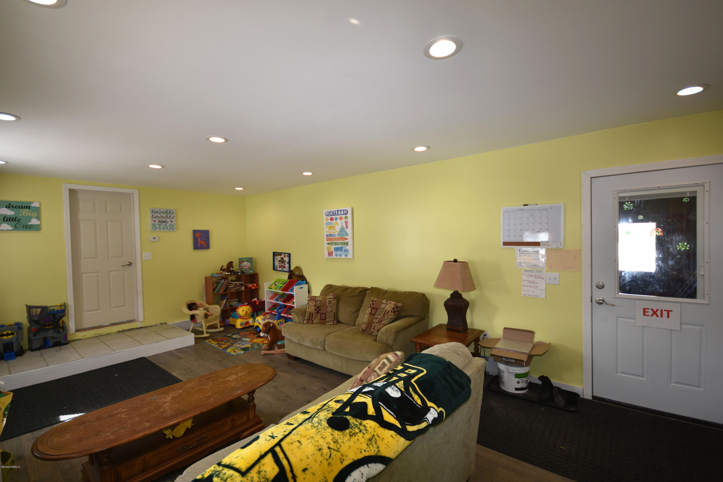 215 Windsor Road Savoy, MA 01256 - Photo 22 of 55 a living room with furniture and a flat screen tv