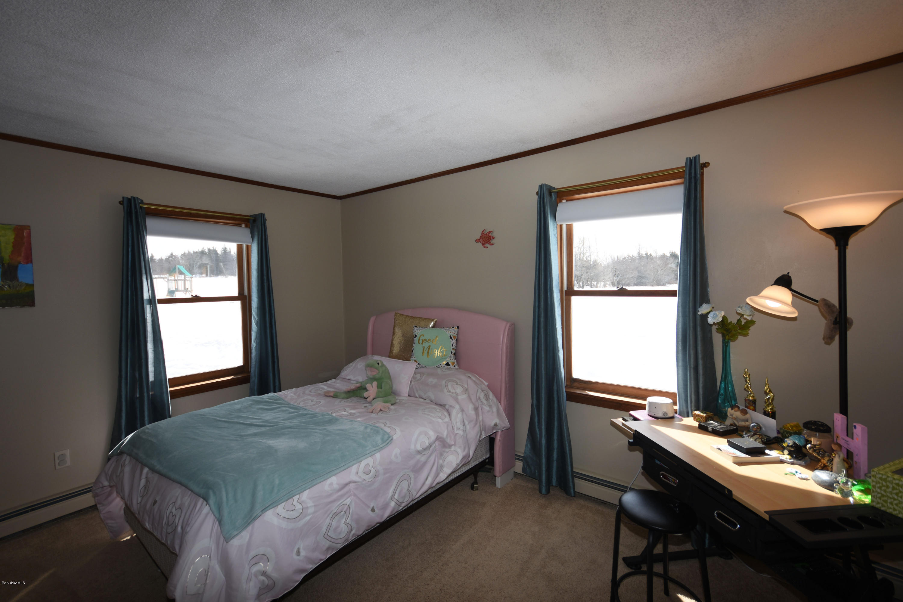 215 Windsor Road Savoy, MA 01256 - Photo 30 of 55 a bedroom with a bed table and window