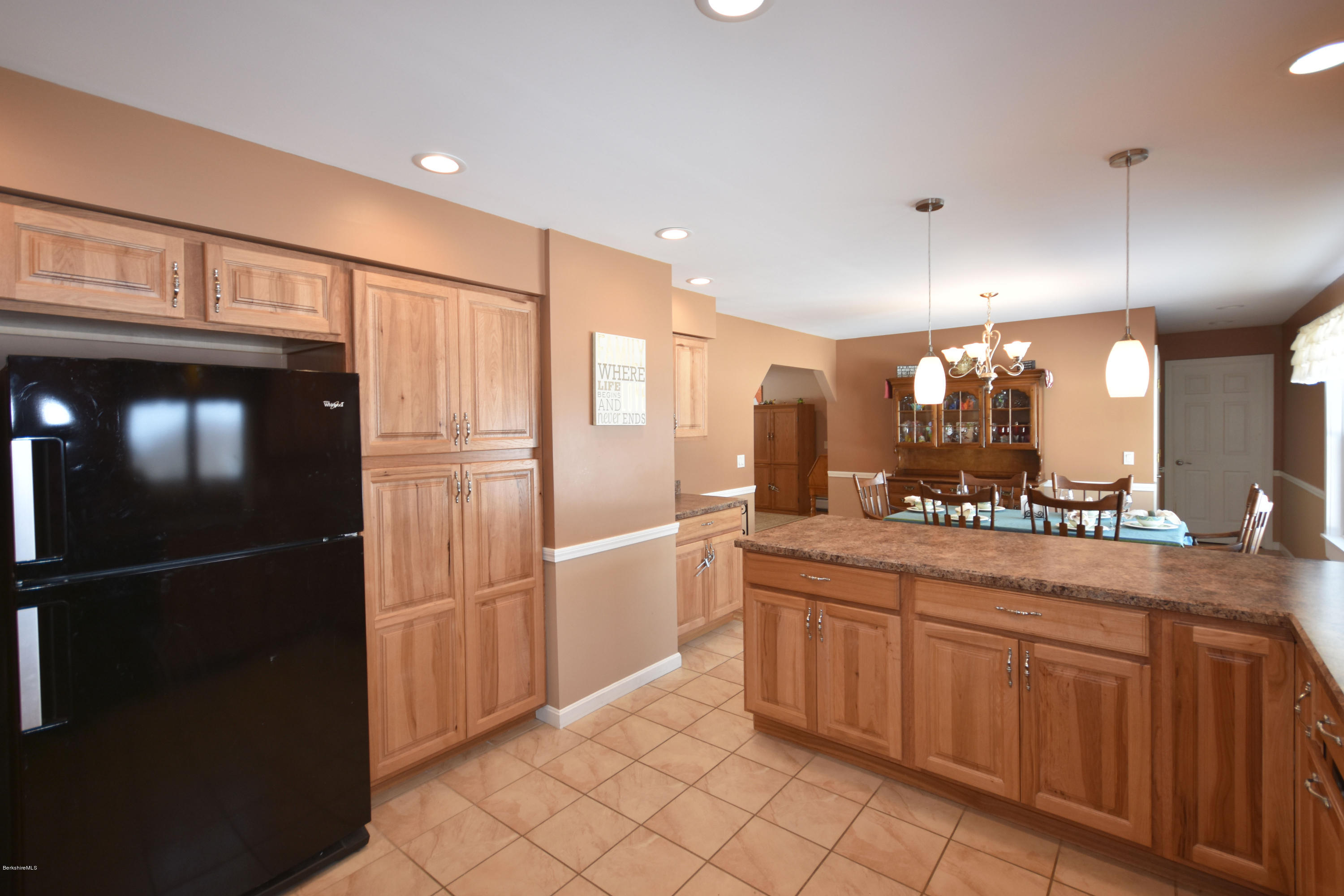 215 Windsor Road Savoy, MA 01256 - Photo 9 of 55 a kitchen with stainless steel appliances granite countertop a refrigerator and a sink