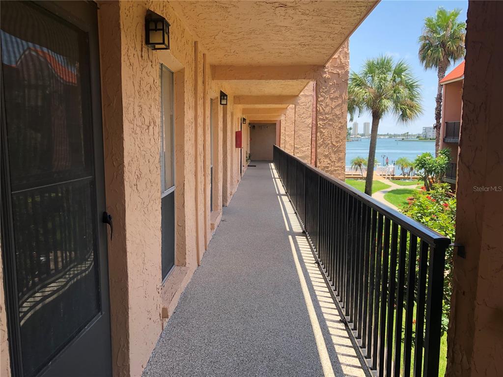 8931 Blind Pass Road, Unit 257 St. Pete Beach, FL 33706 - Photo 7 of 10 a view of a balcony