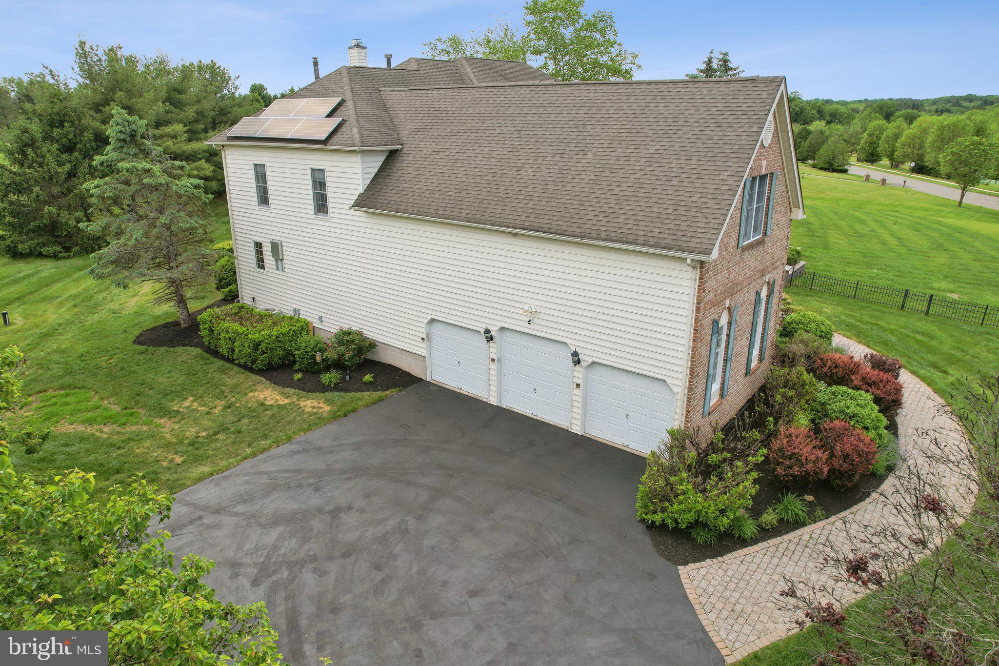 1 Baker Way Pennington, NJ 08534 - Photo 66 of 77 a view of a house with a yard