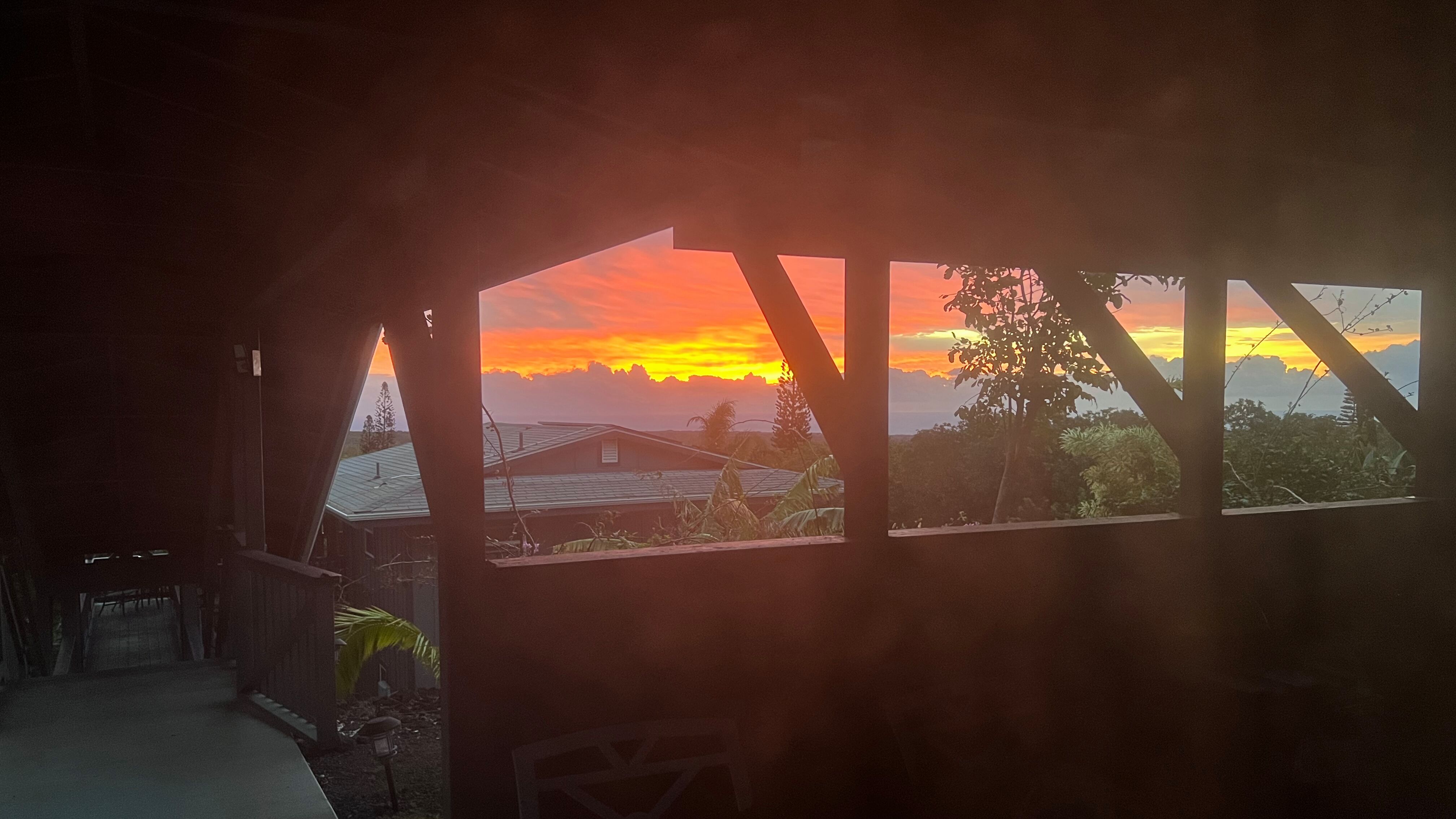 94-1790 Amepela Road Naalehu, HI 96772 - Photo 6 of 30 a view of an outdoor space and deck