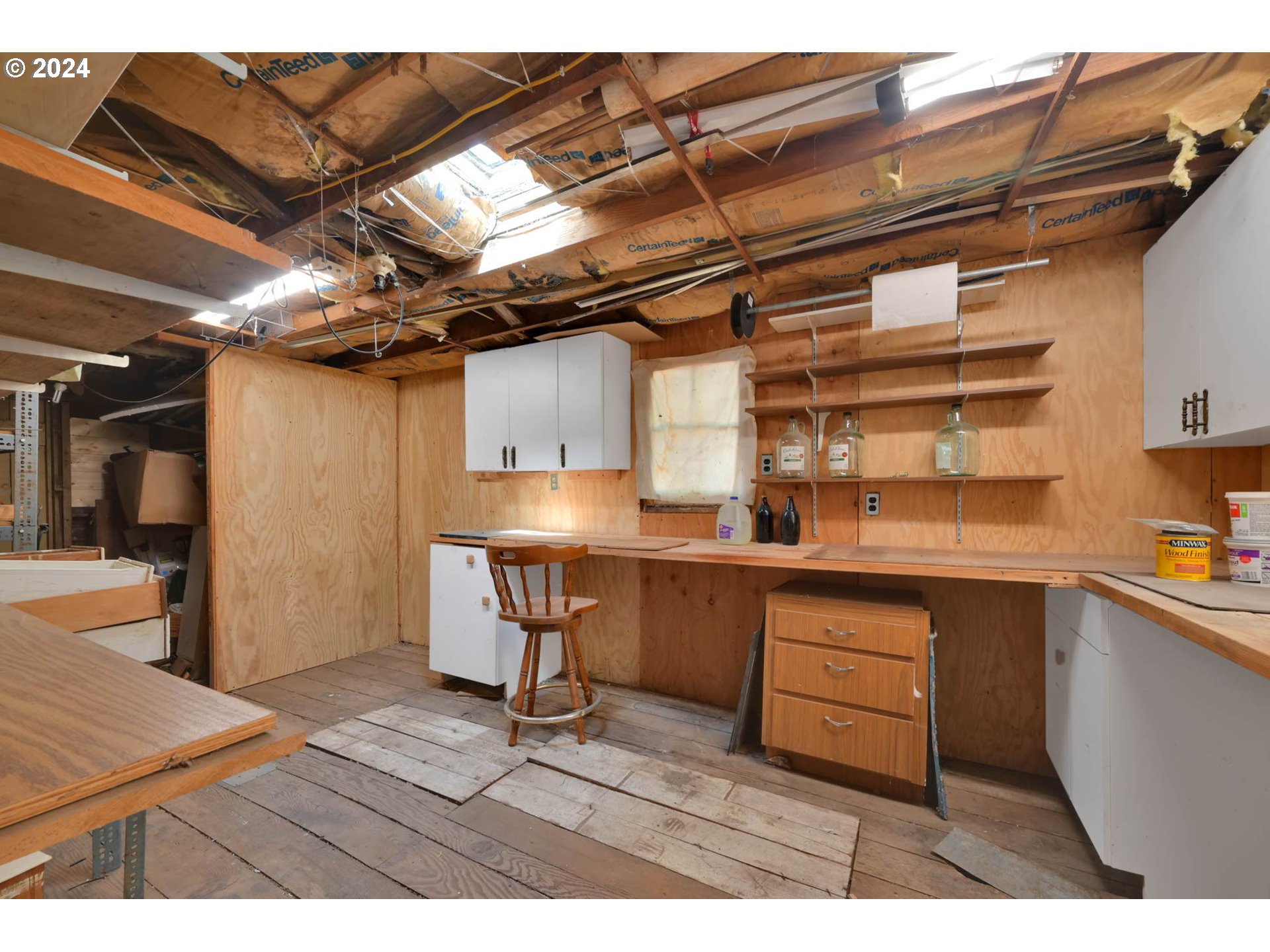 1427 Anderson Lane Springfield, OR 97477 - Photo 39 of 48 a kitchen with a sink cabinets and wooden floor