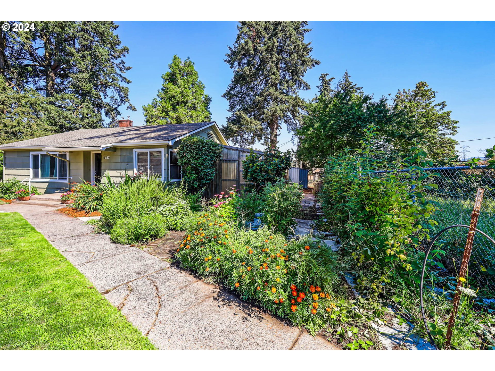 1427 Anderson Lane Springfield, OR 97477 - Photo 5 of 48 a front view of a house with a yard