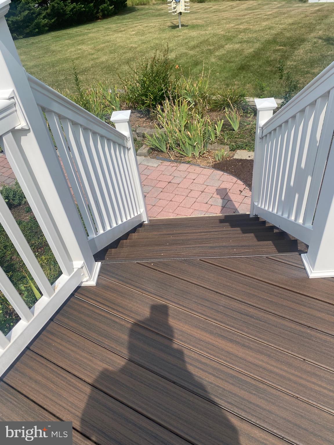 1512 Miller Road Westminster, MD 21158 - Photo 9 of 71 Deck Leading Down to Patoi and Rear Landscaped Law