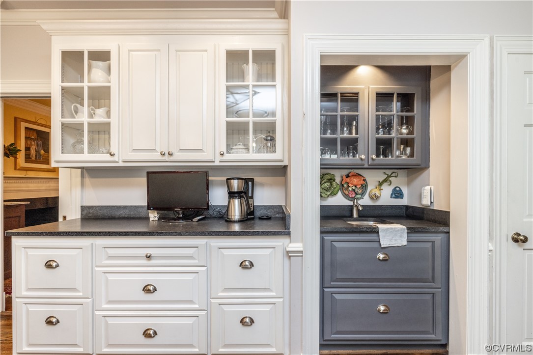 9130 Broadstone Road North Chesterfield, VA 23236 - Photo 11 of 49 a kitchen with granite countertop cabinets and window